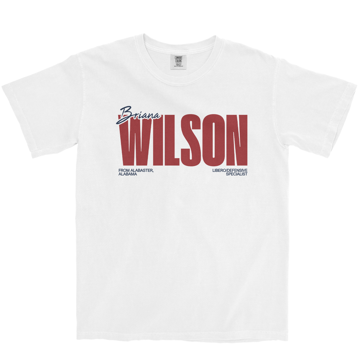 BRIANA WILSON CLASSIC WHITE TEE