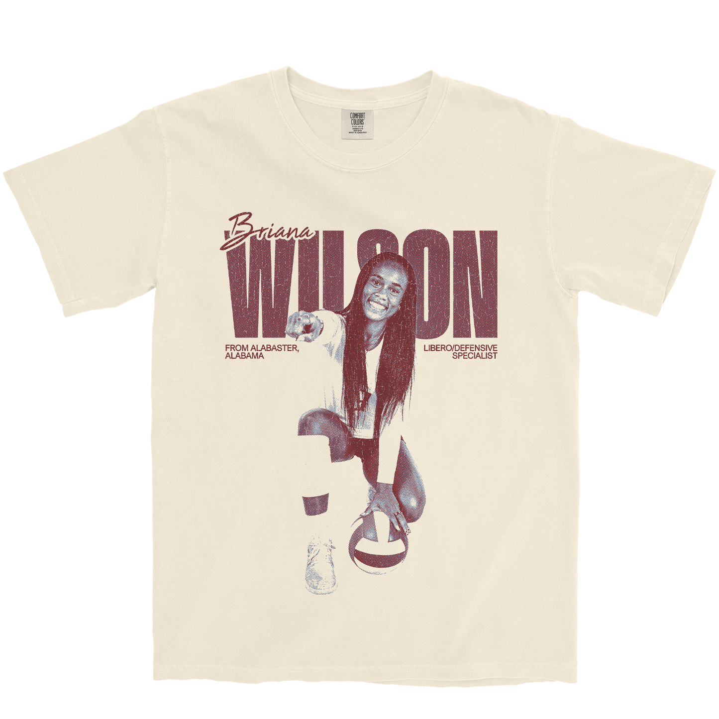 BRIANA WILSON VINTAGE IVORY TEE