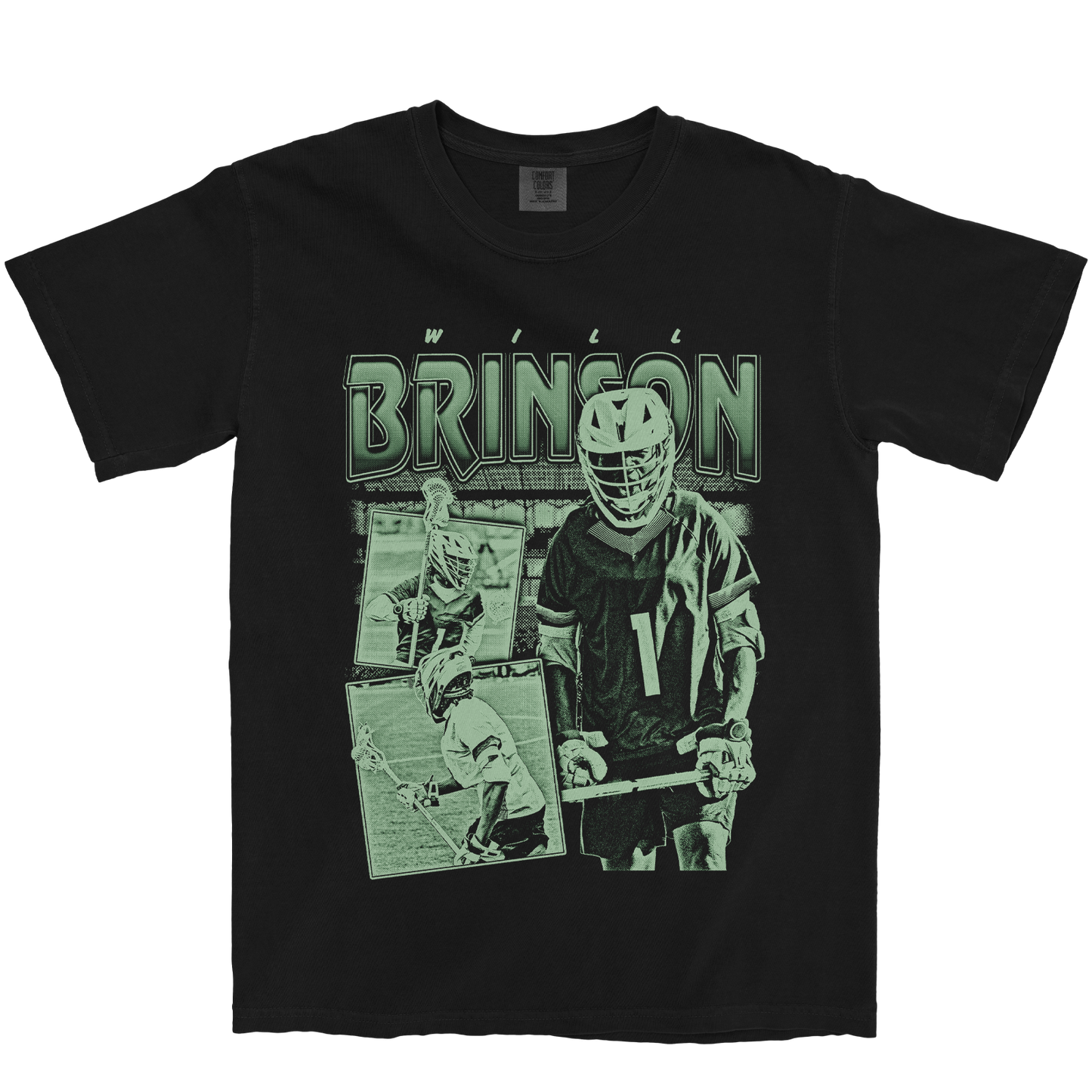 WILL BRINSON GRAPHIC BLACK TEE