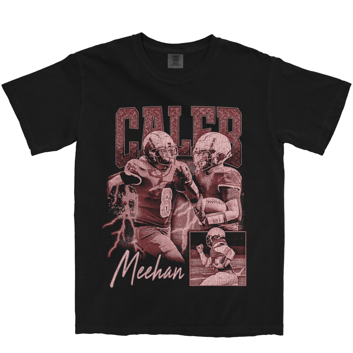 CALEB MEEHAN GRAPHIC BLACK TEE