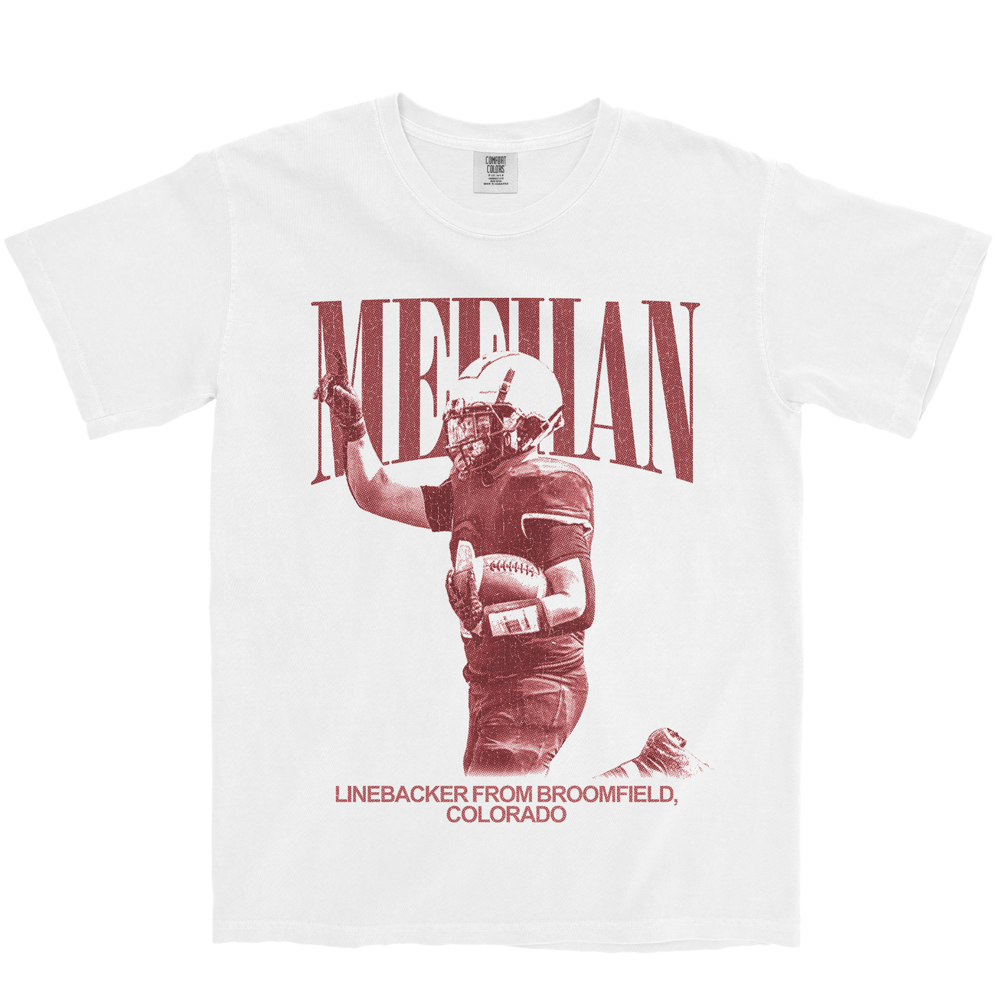 CALEB MEEHAN VINTAGE WHITE TEE