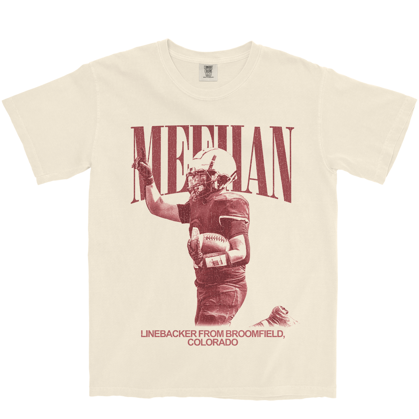 CALEB MEEHAN VINTAGE IVORY TEE