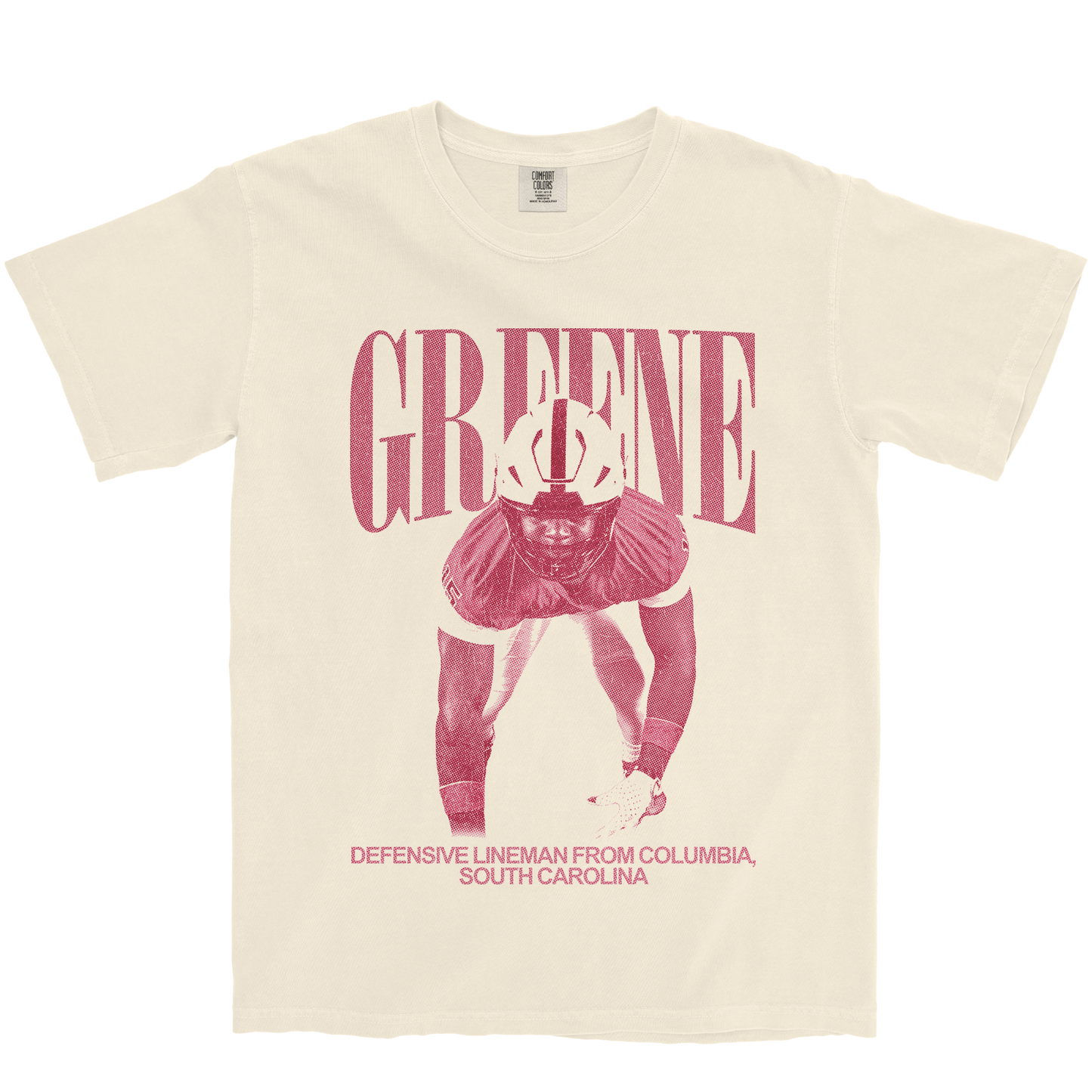 DEWEY GREENE VINTAGE IVORY TEE