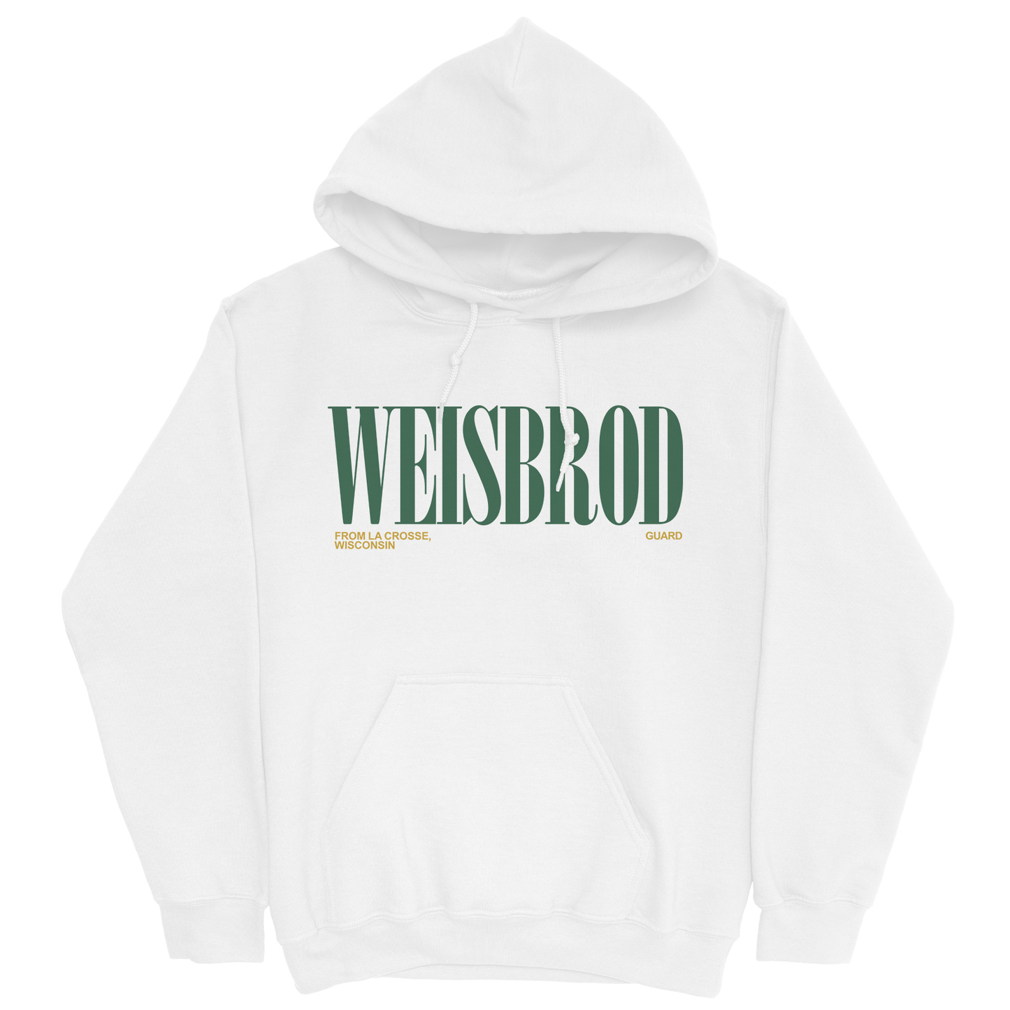 JACY WEISBROD CLASSIC WHITE HOODIE