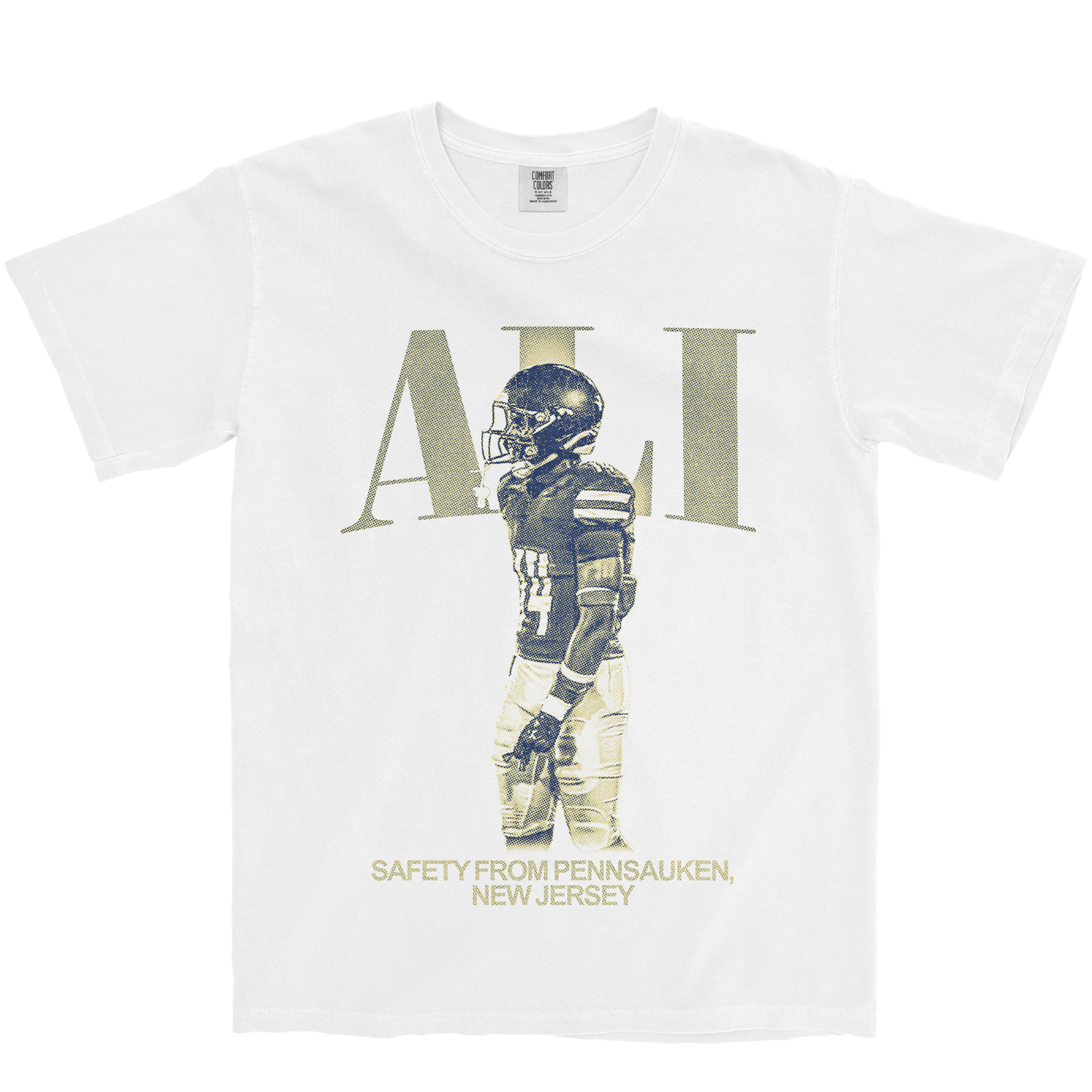 KAHLIL ALI VINTAGE WHITE TEE