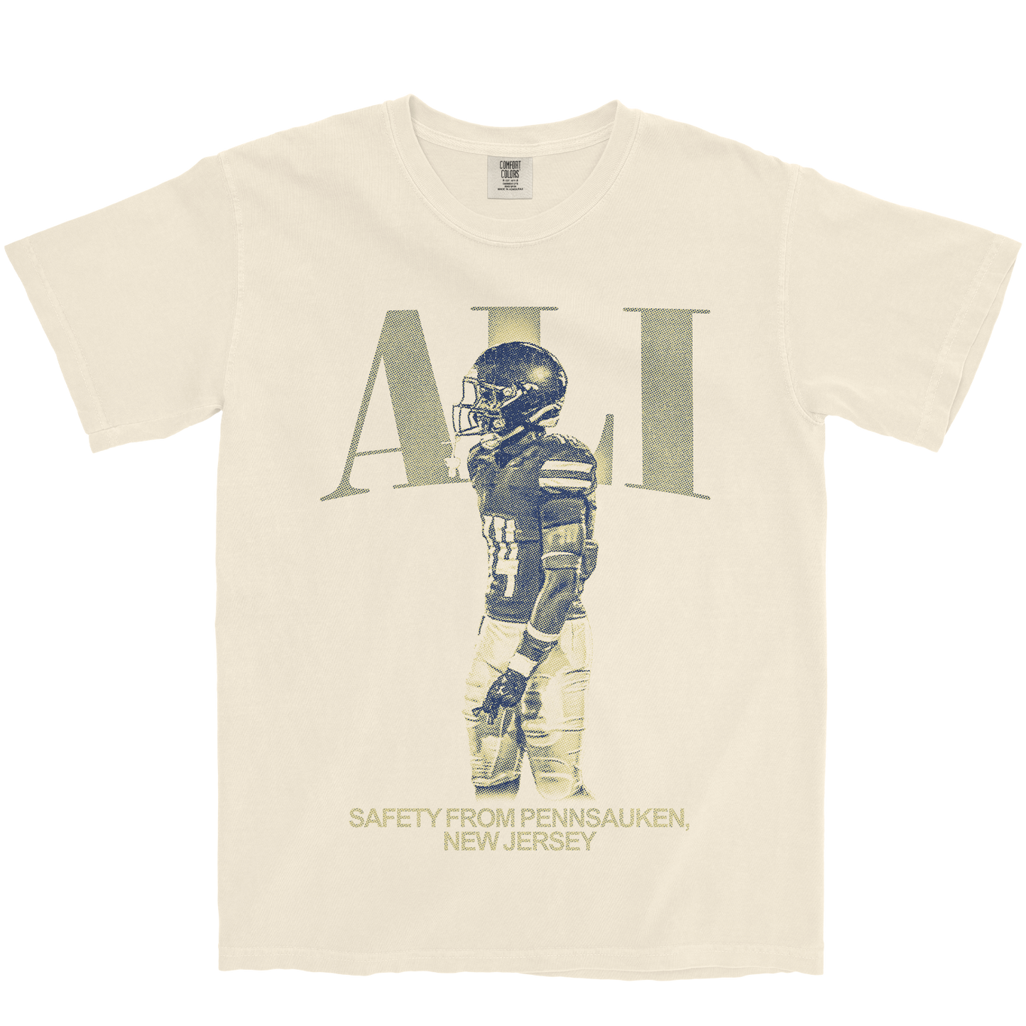 KAHLIL ALI VINTAGE IVORY TEE