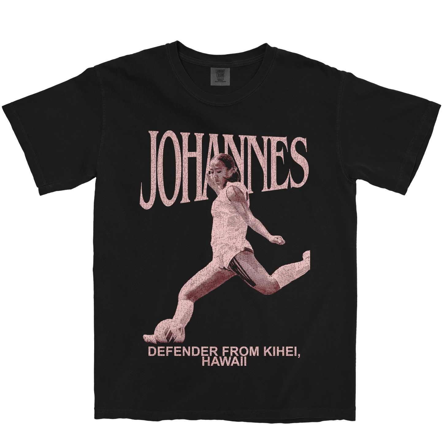 JENA JOHANNES RETRO BLACK TEE