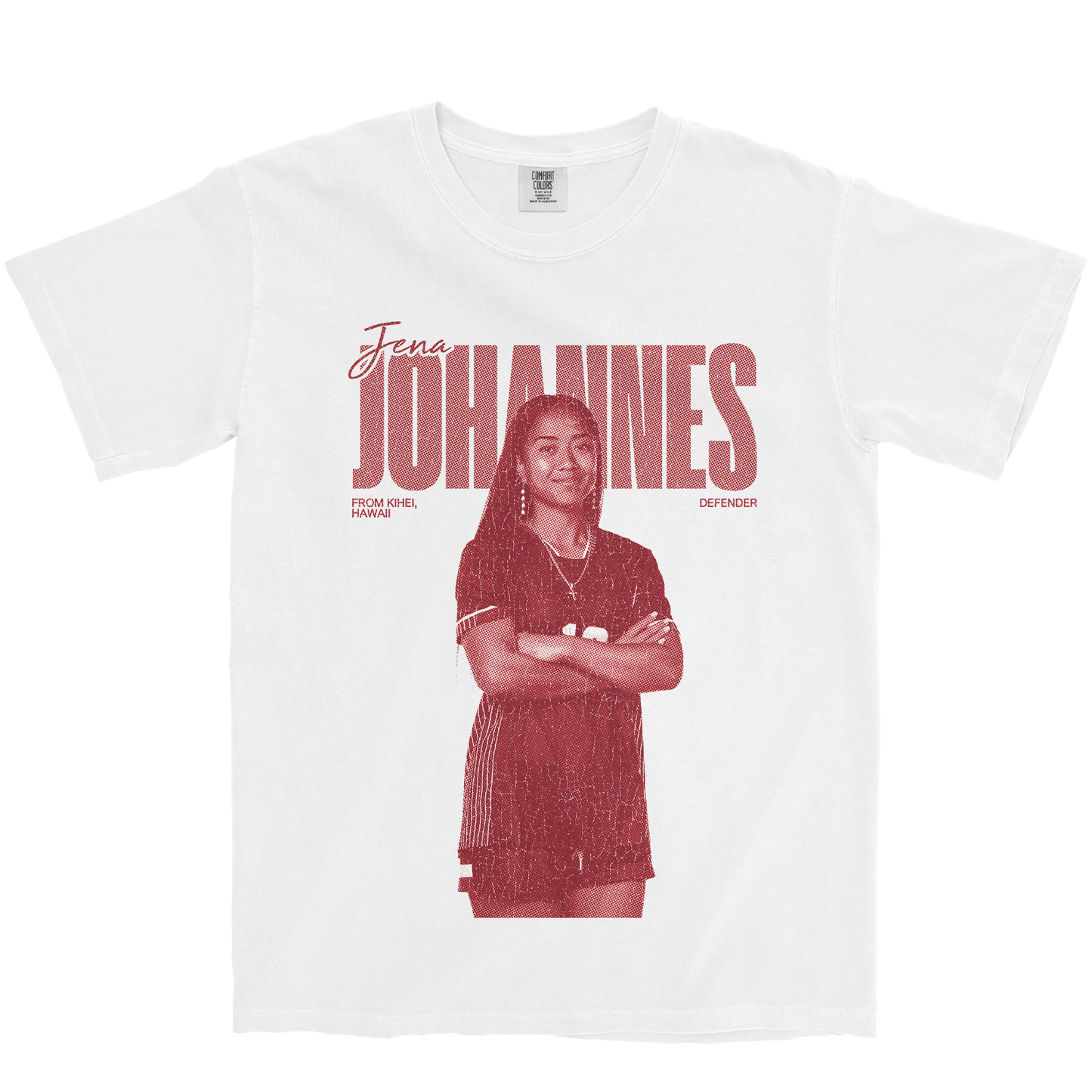 JENA JOHANNES VINTAGE WHITE TEE