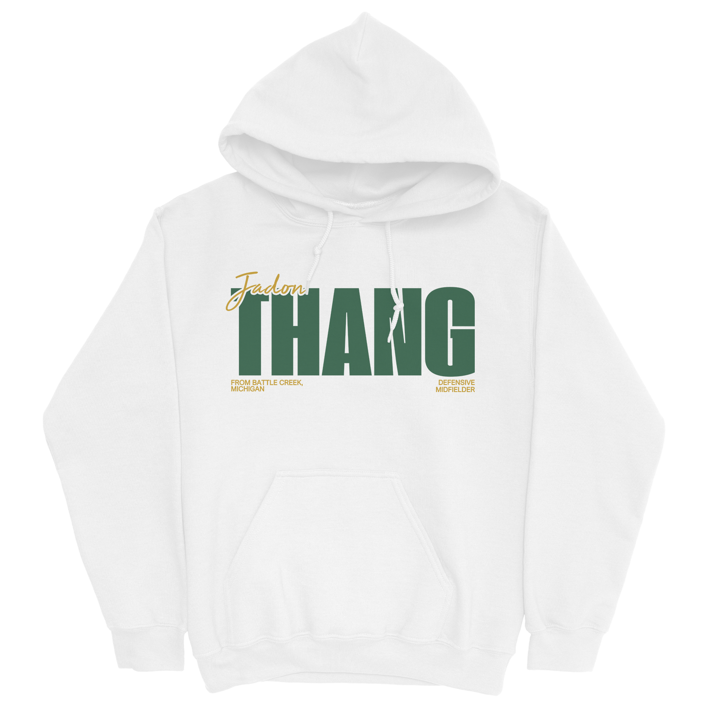 JADON THANG CLASSIC WHITE HOODIE