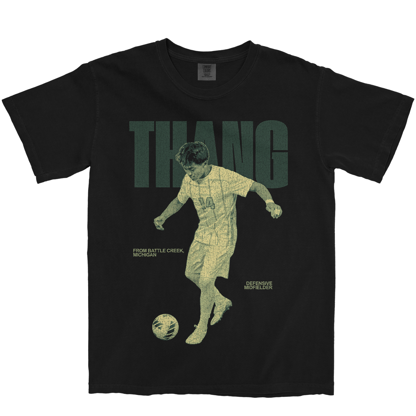 JADON THANG VINTAGE BLACK TEE