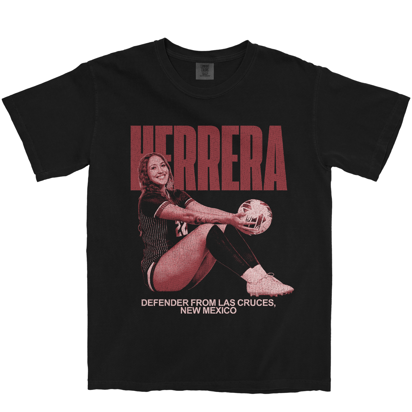 KENNEDY HERRERA VINTAGE BLACK TEE