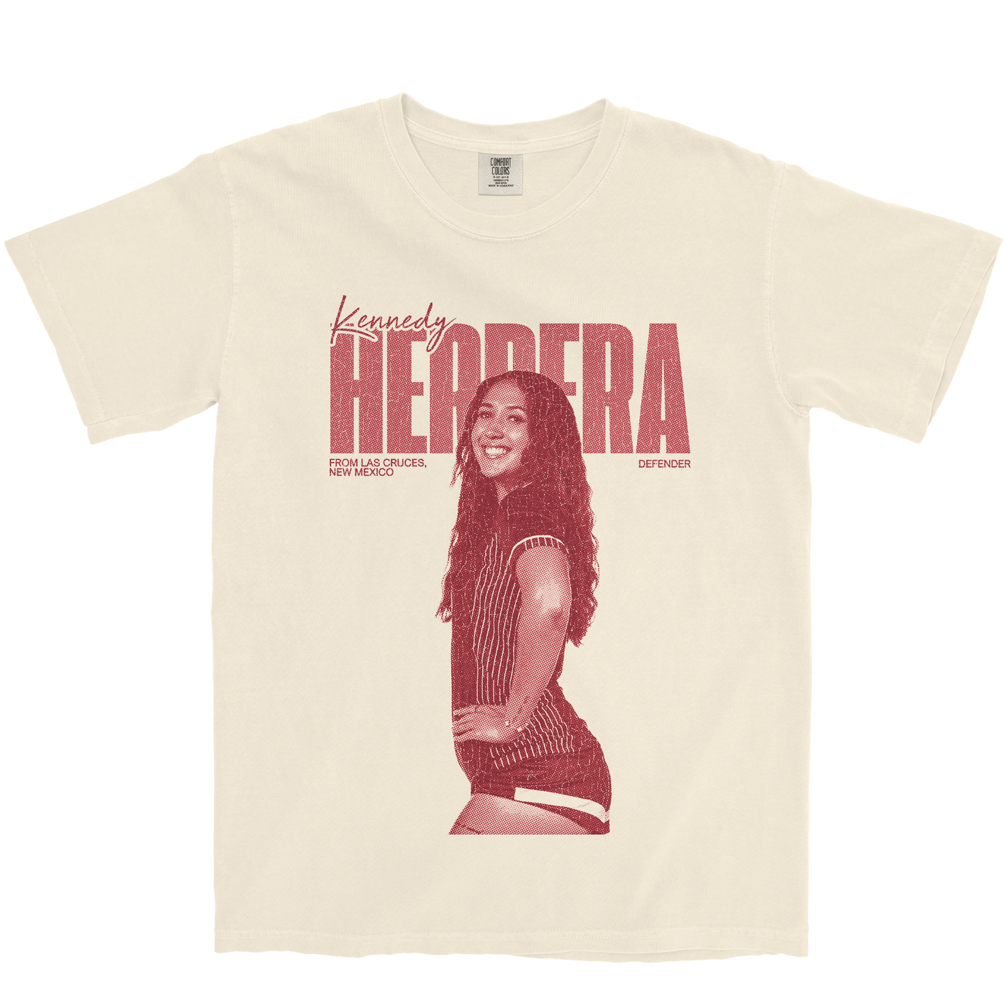 KENNEDY HERRERA VINTAGE IVORY TEE
