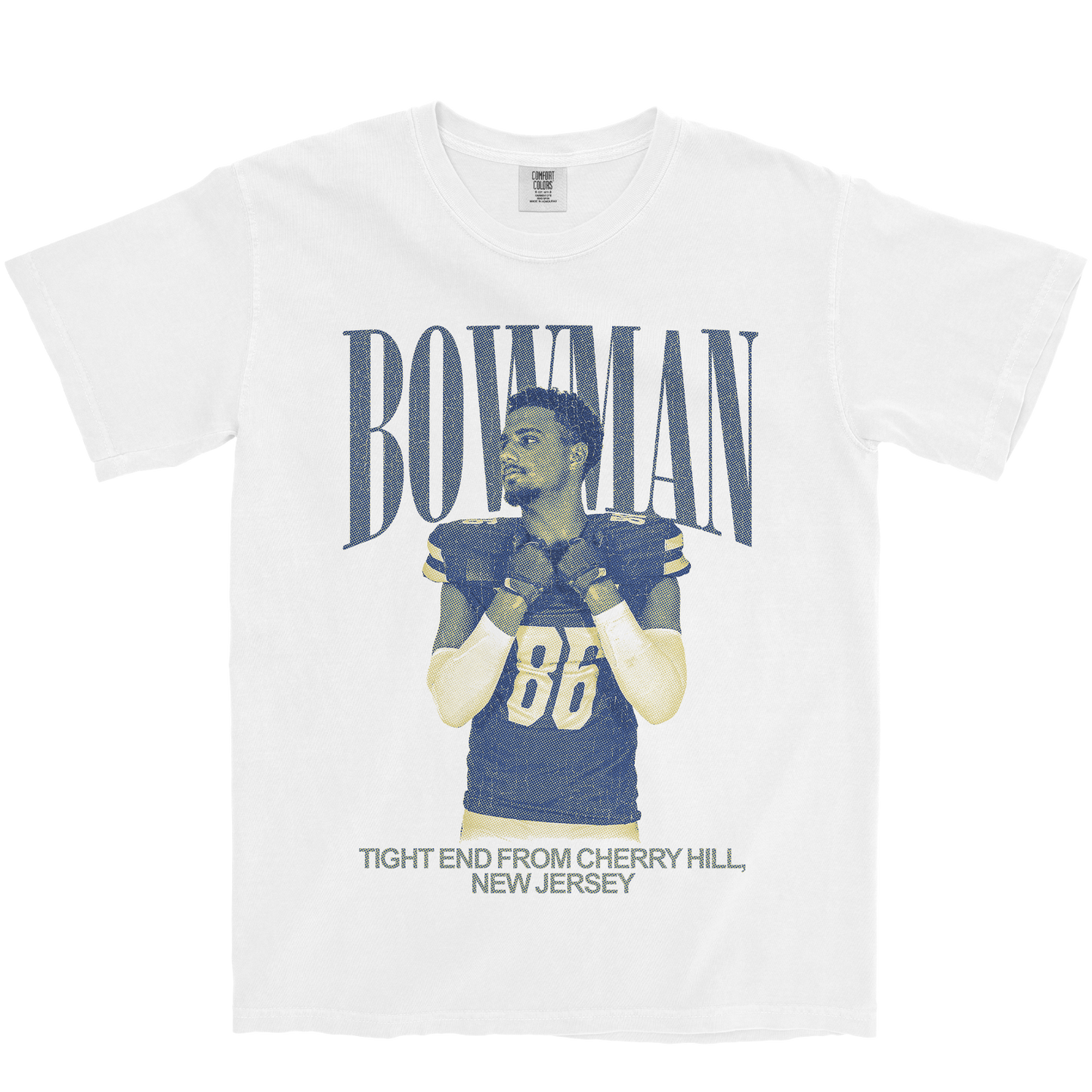 JAXSON BOWMAN VINTAGE WHITE TEE