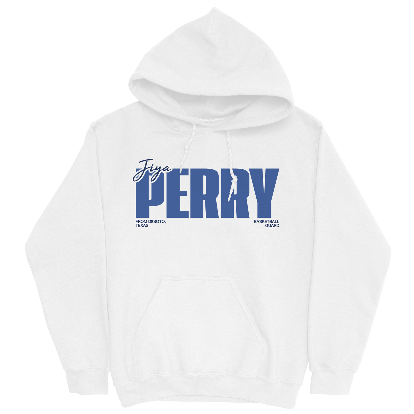 JIYA PERRY CLASSIC WHITE HOODIE