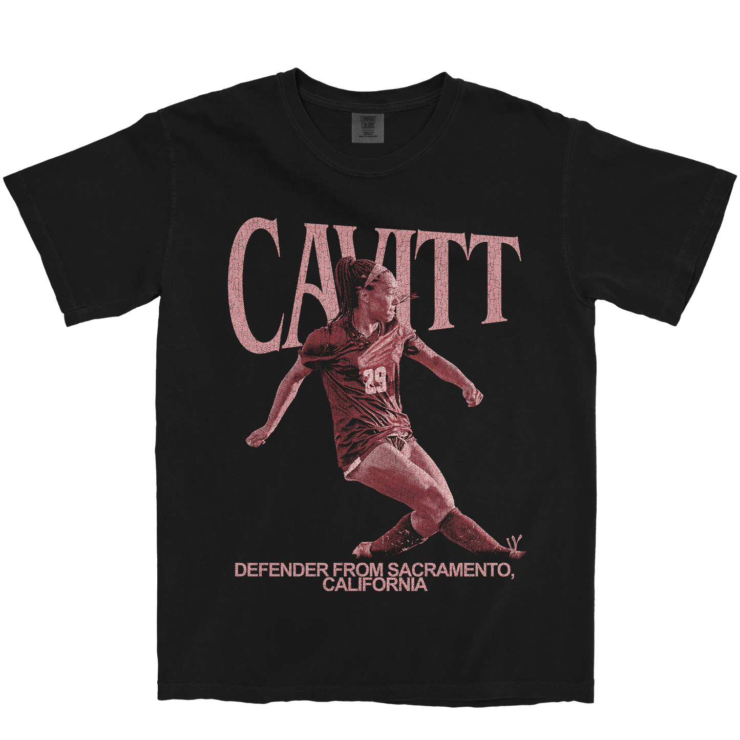 MARLEE CAVITT RETRO BLACK TEE