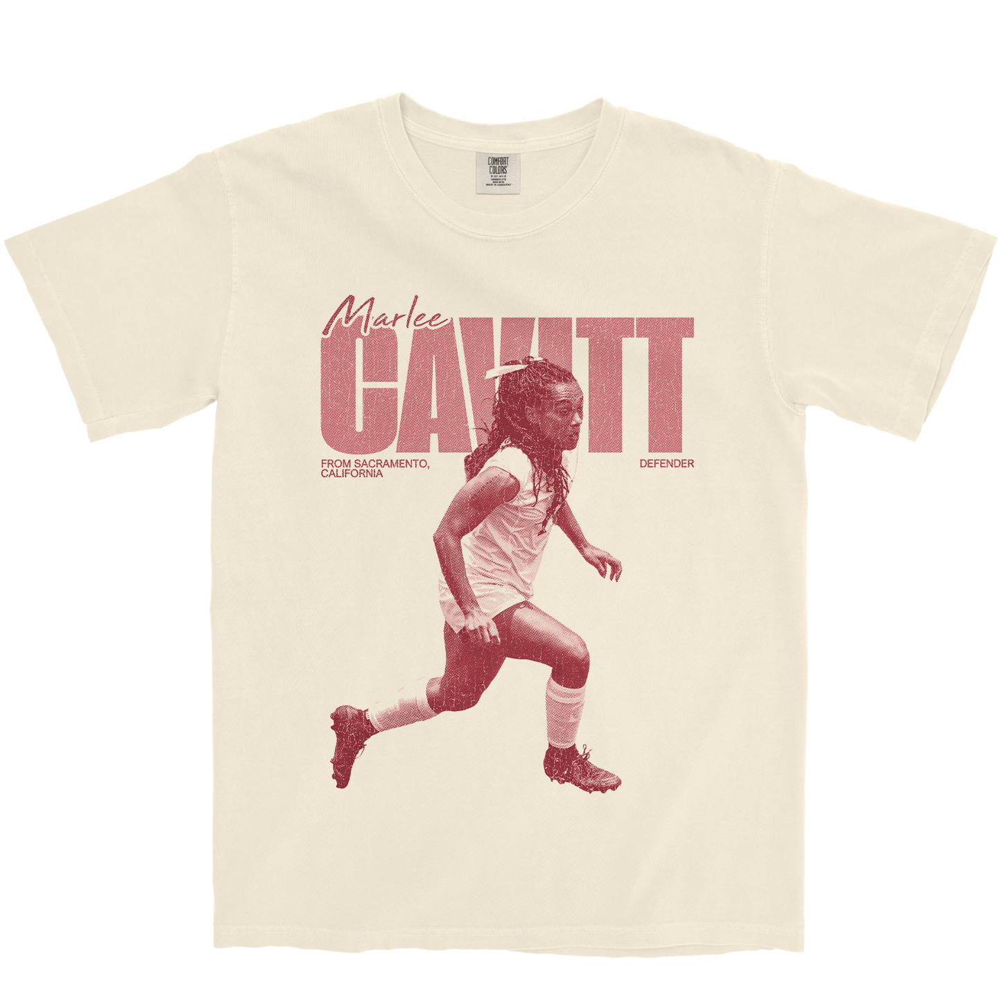 MARLEE CAVITT VINTAGE IVORY TEE