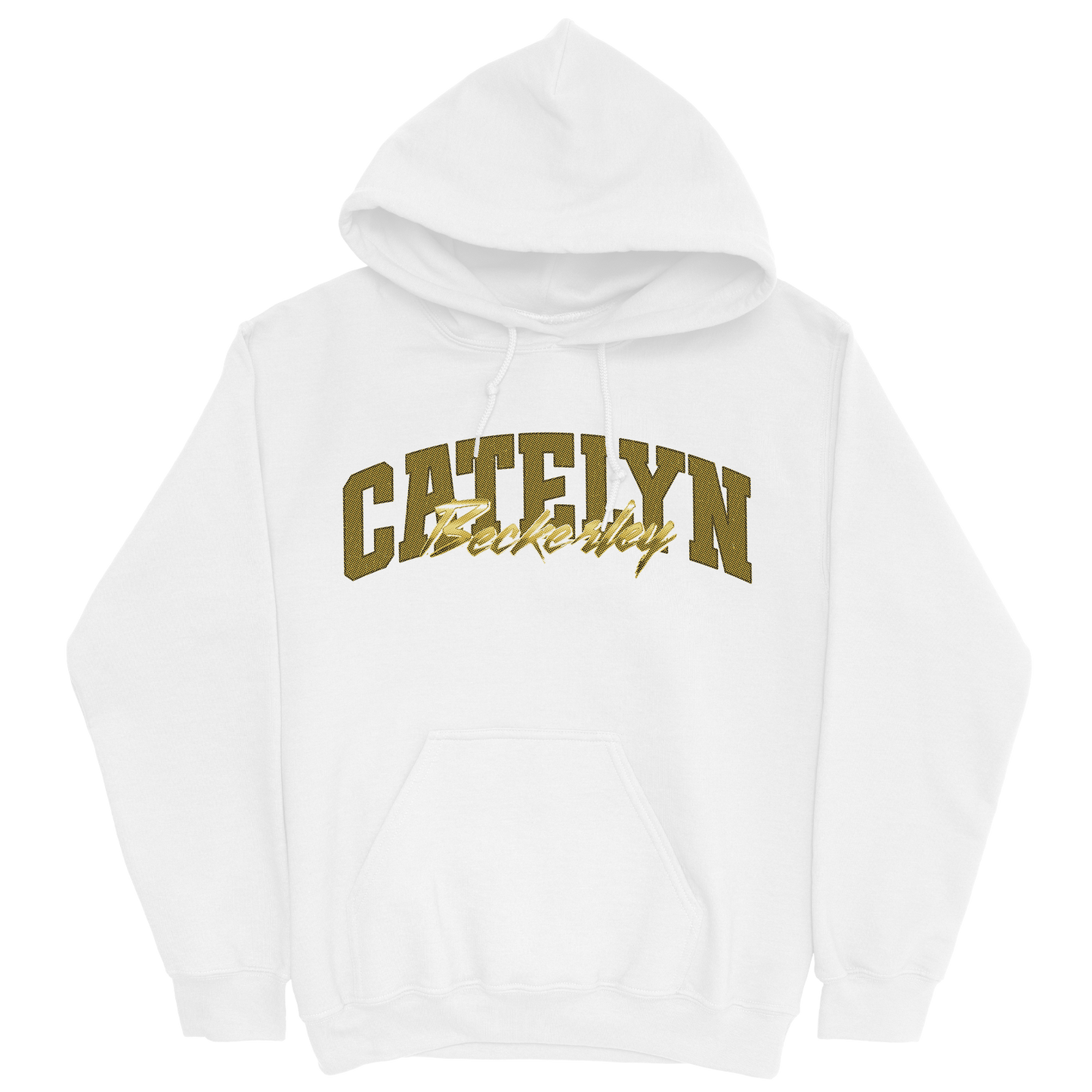 CATELYN BECKERLEY CLASSIC WHITE HOODIE