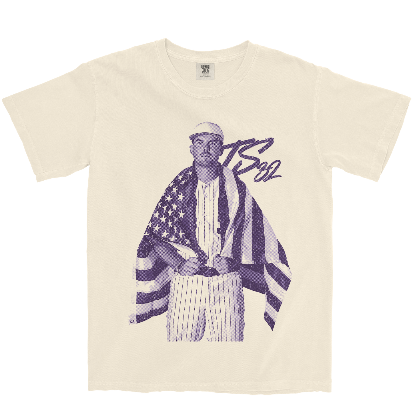 TYLER SHAFER VINTAGE IVORY TEE