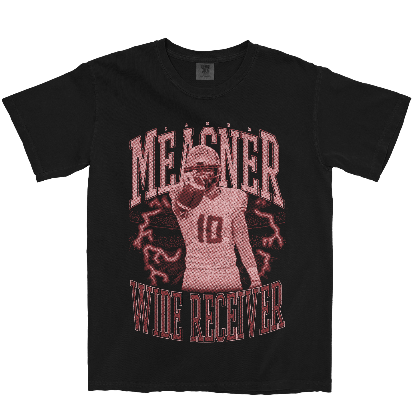 CADEN MEASNER VINTAGE BLACK TEE