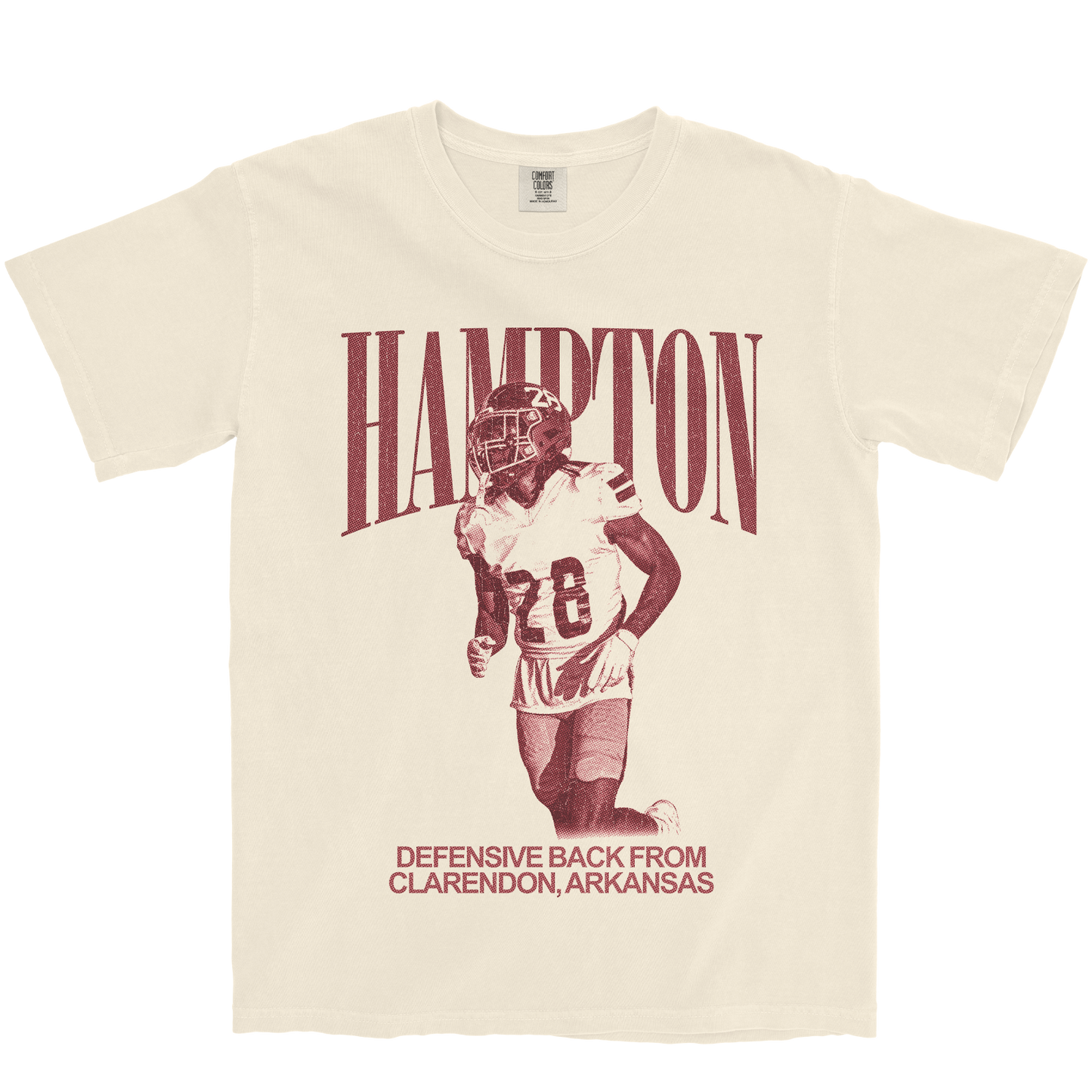 TERRANCE HAMPTON VINTAGE IVORY TEE