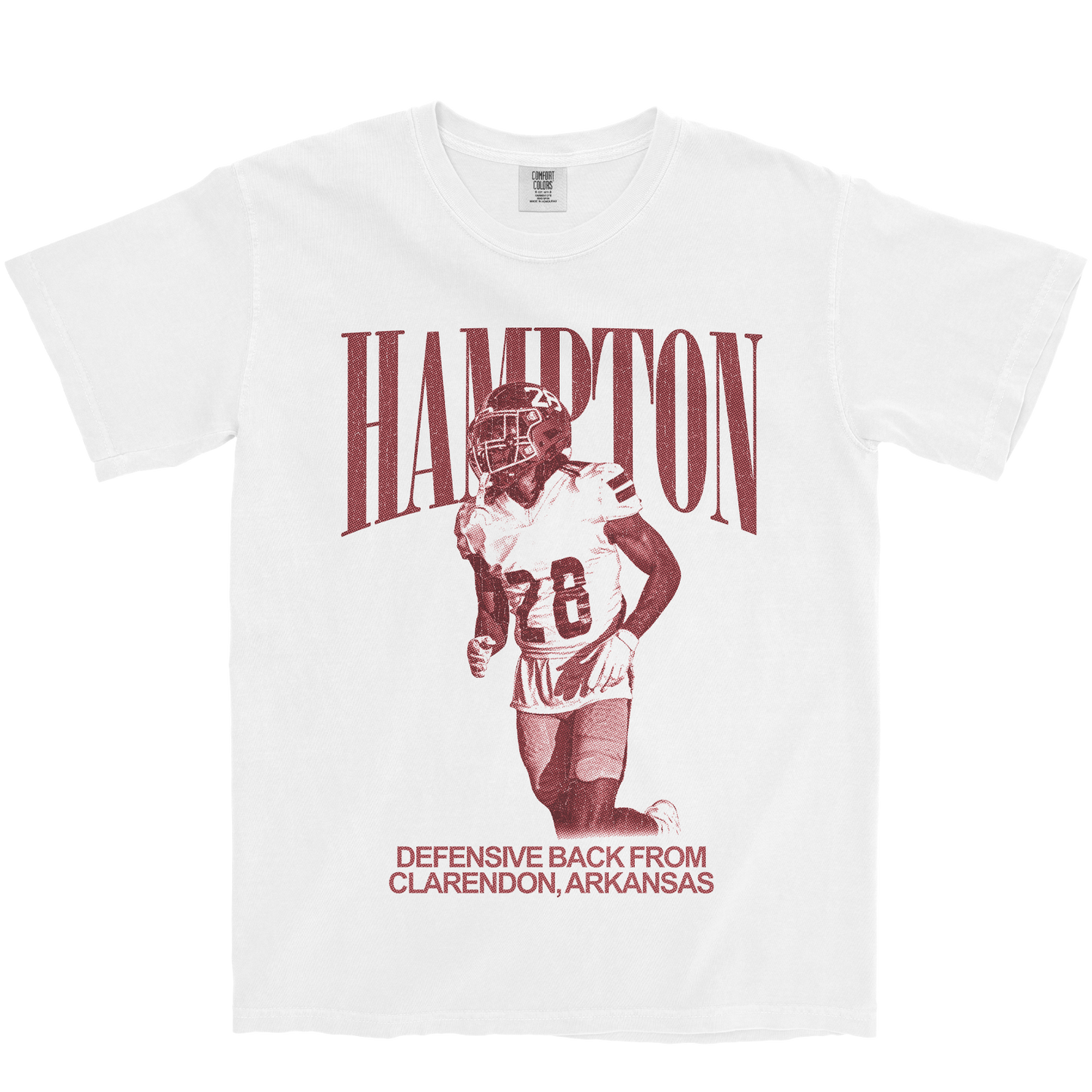 TERRANCE HAMPTON VINTAGE WHITE TEE