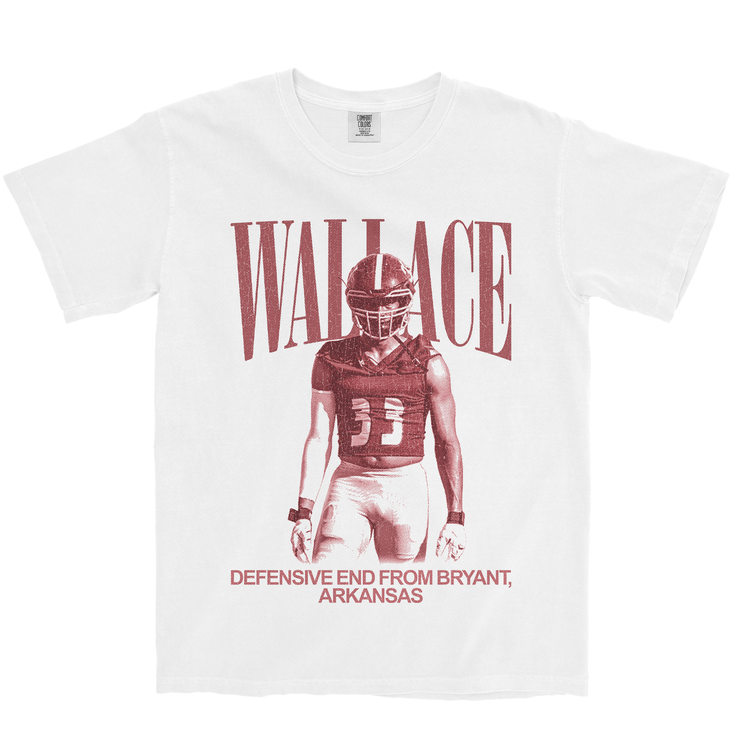 CATRELL WALLACE VINTAGE WHITE TEE