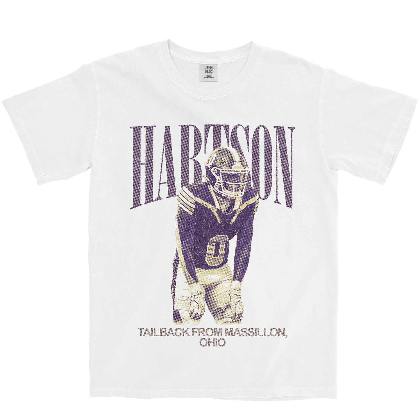 WILLTRELL HARTSON VINTAGE WHITE TEE