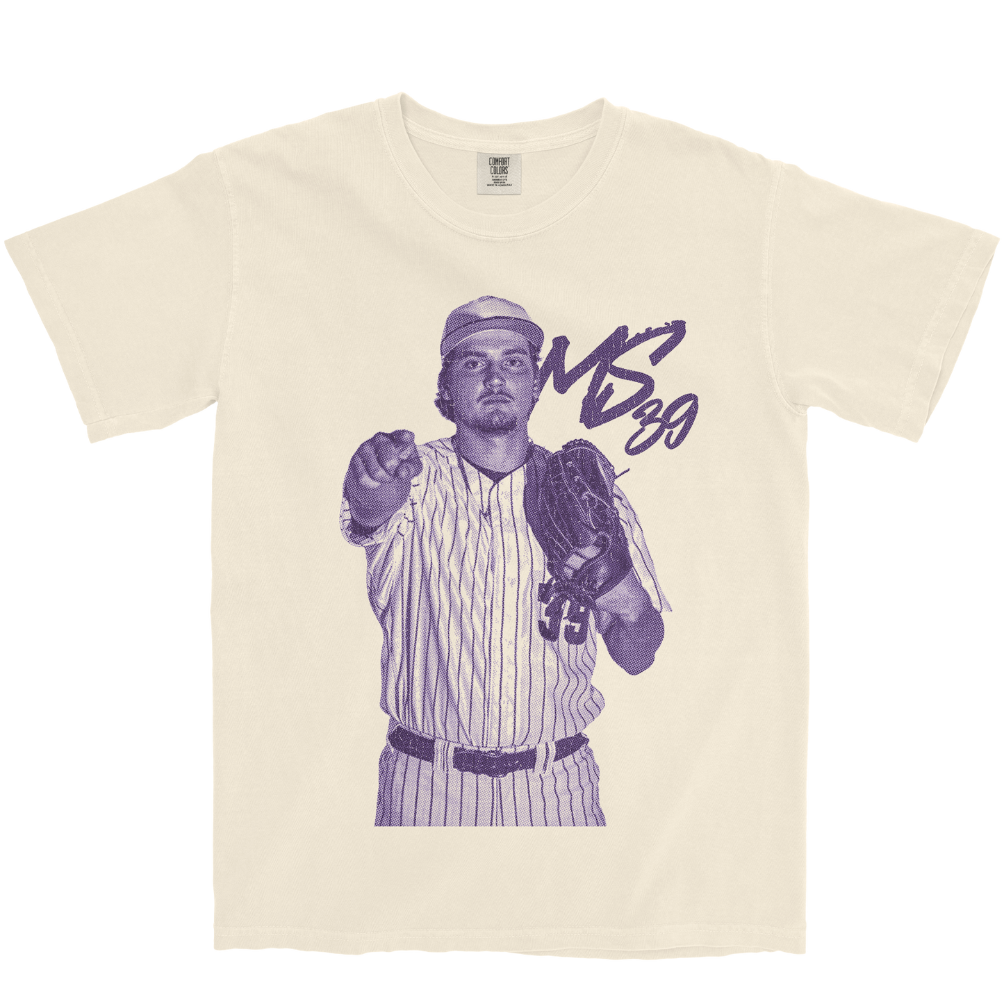 MARK SALICCO VINTAGE IVORY TEE