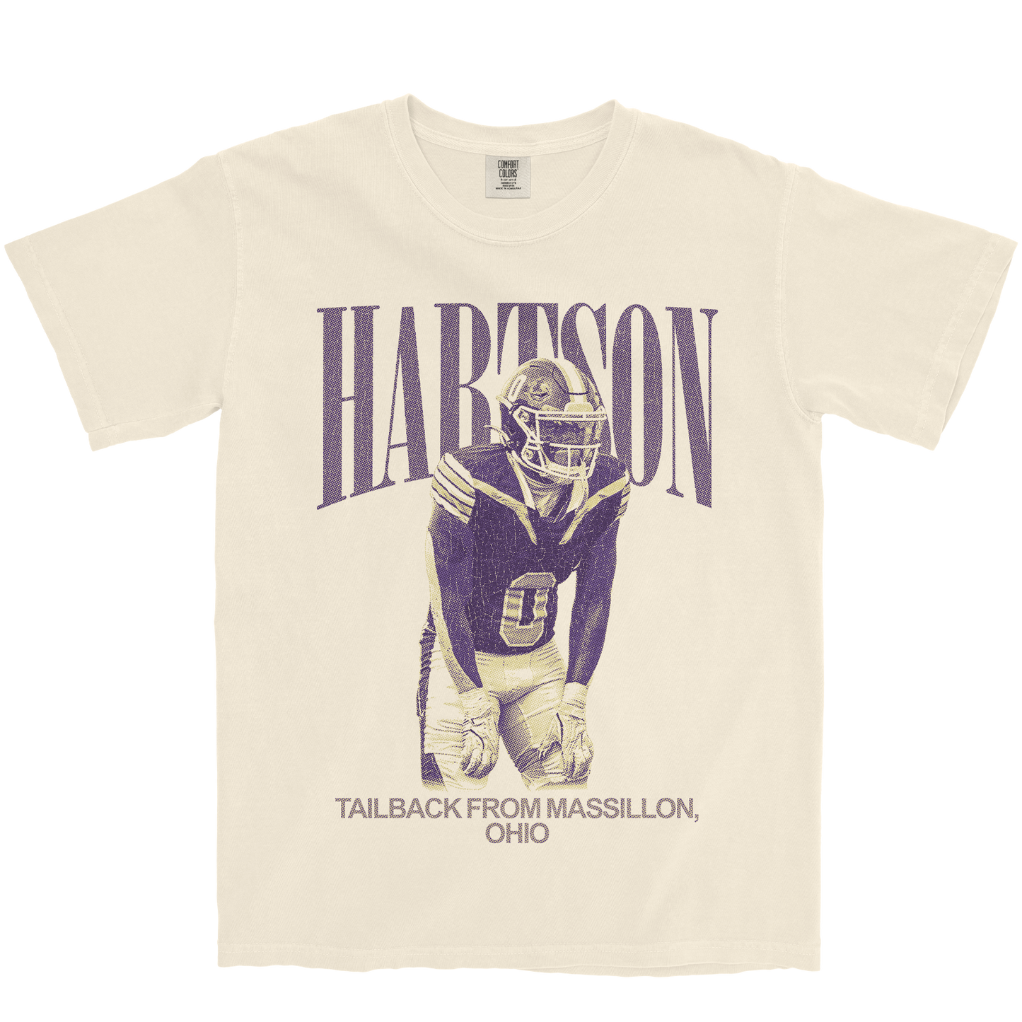 WILLTRELL HARTSON VINTAGE IVORY TEE