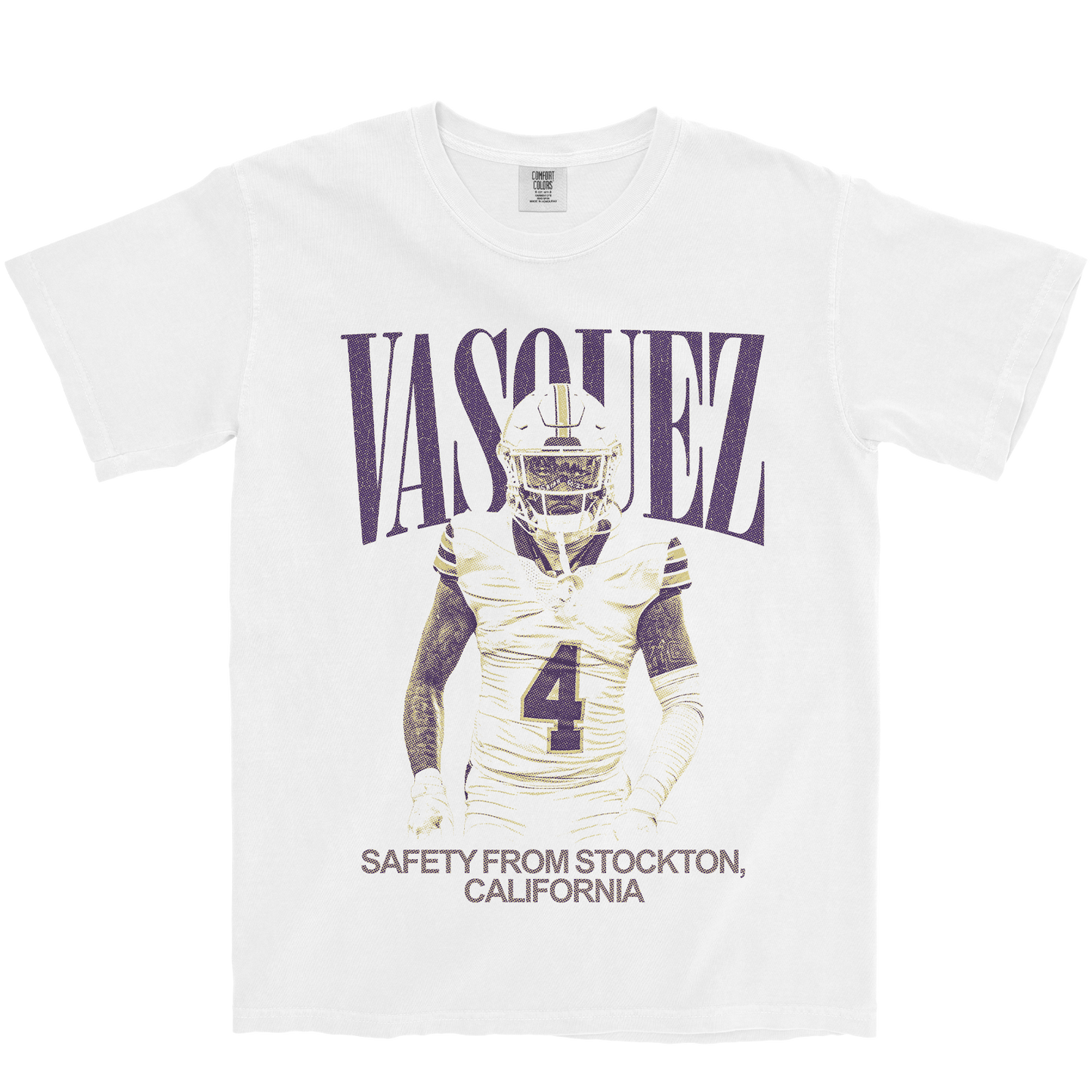 IZZY VASQUEZ VINTAGE WHITE TEE
