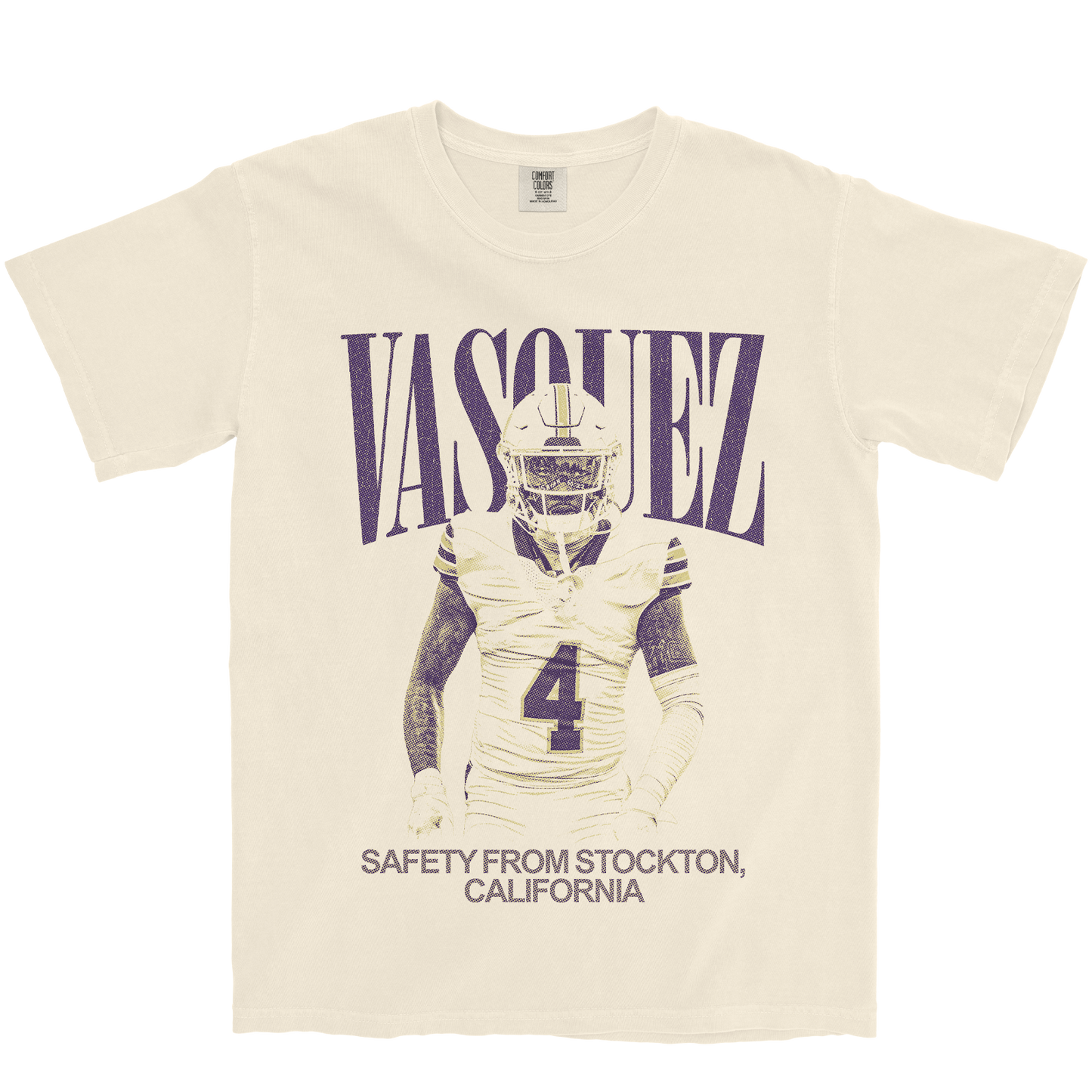 IZZY VASQUEZ VINTAGE IVORY TEE