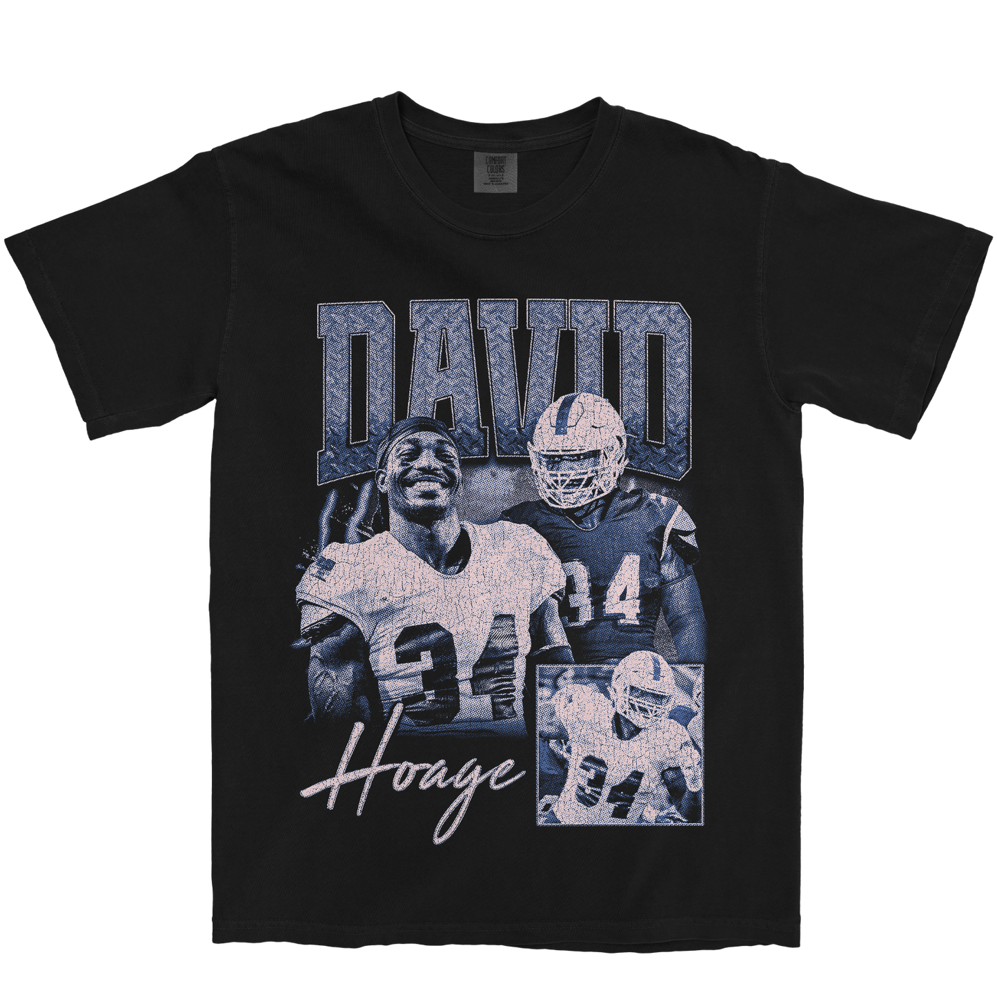 DAVID HOAGE GRAPHIC BLACK TEE
