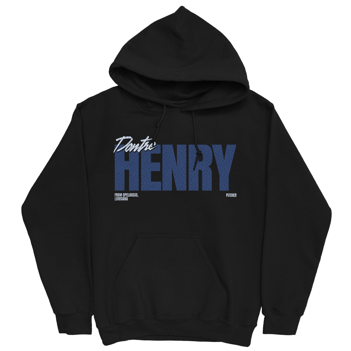 DONTRE HENRY CLASSIC BLACK HOODIE