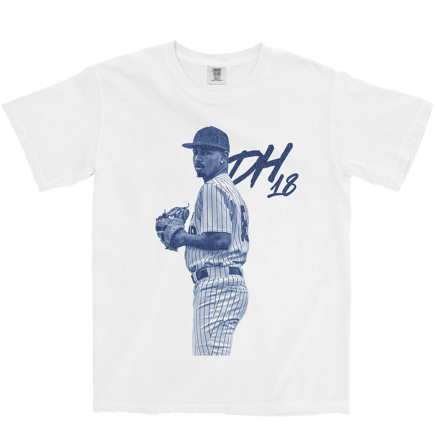 DONTRE HENRY VINTAGE WHITE TEE
