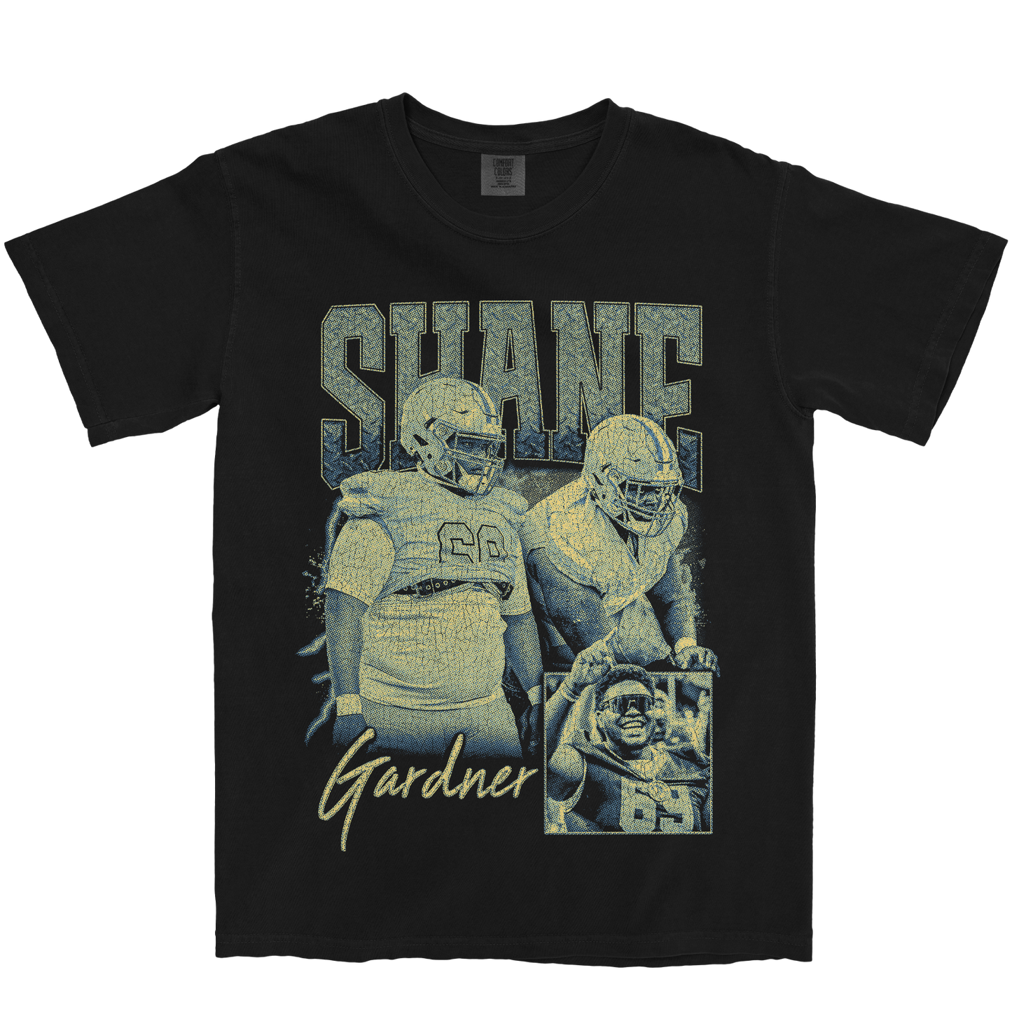 SHANE GARDNER GRAPHIC BLACK TEE