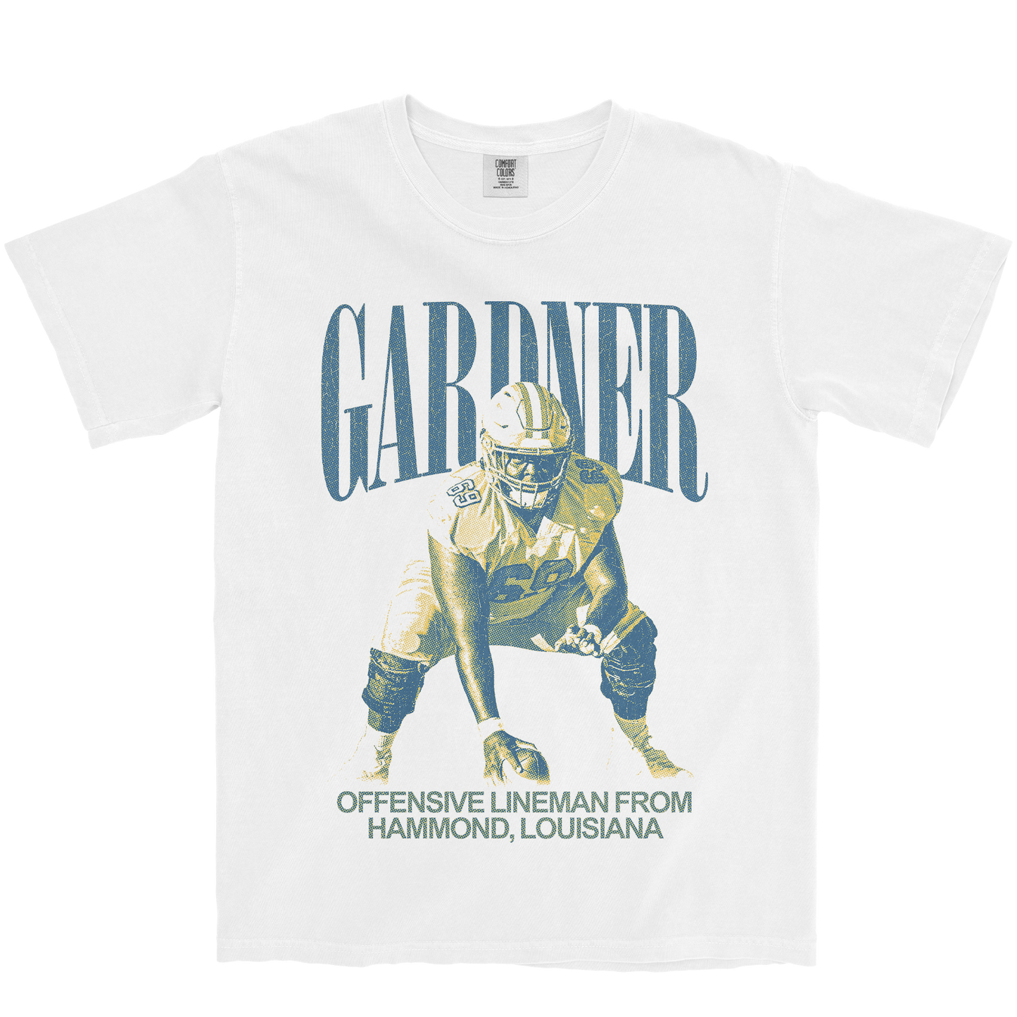 SHANE GARDNER VINTAGE WHITE TEE