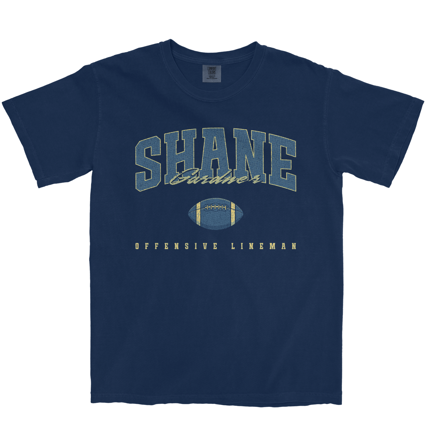 SHANE GARDNER FOOTBALL TRUE NAVY TEE