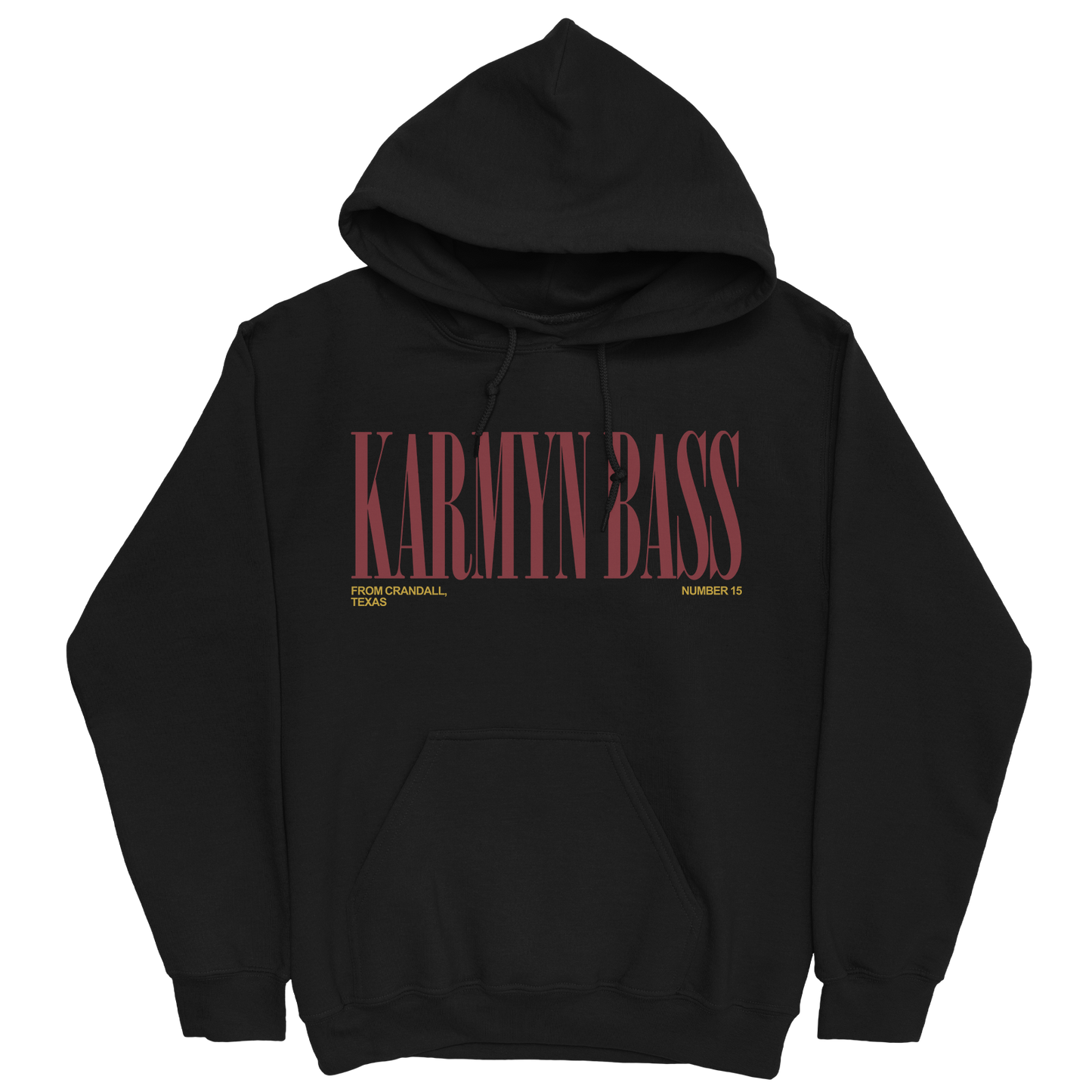 KARMYN BASS CLASSIC BLACK HOODIE