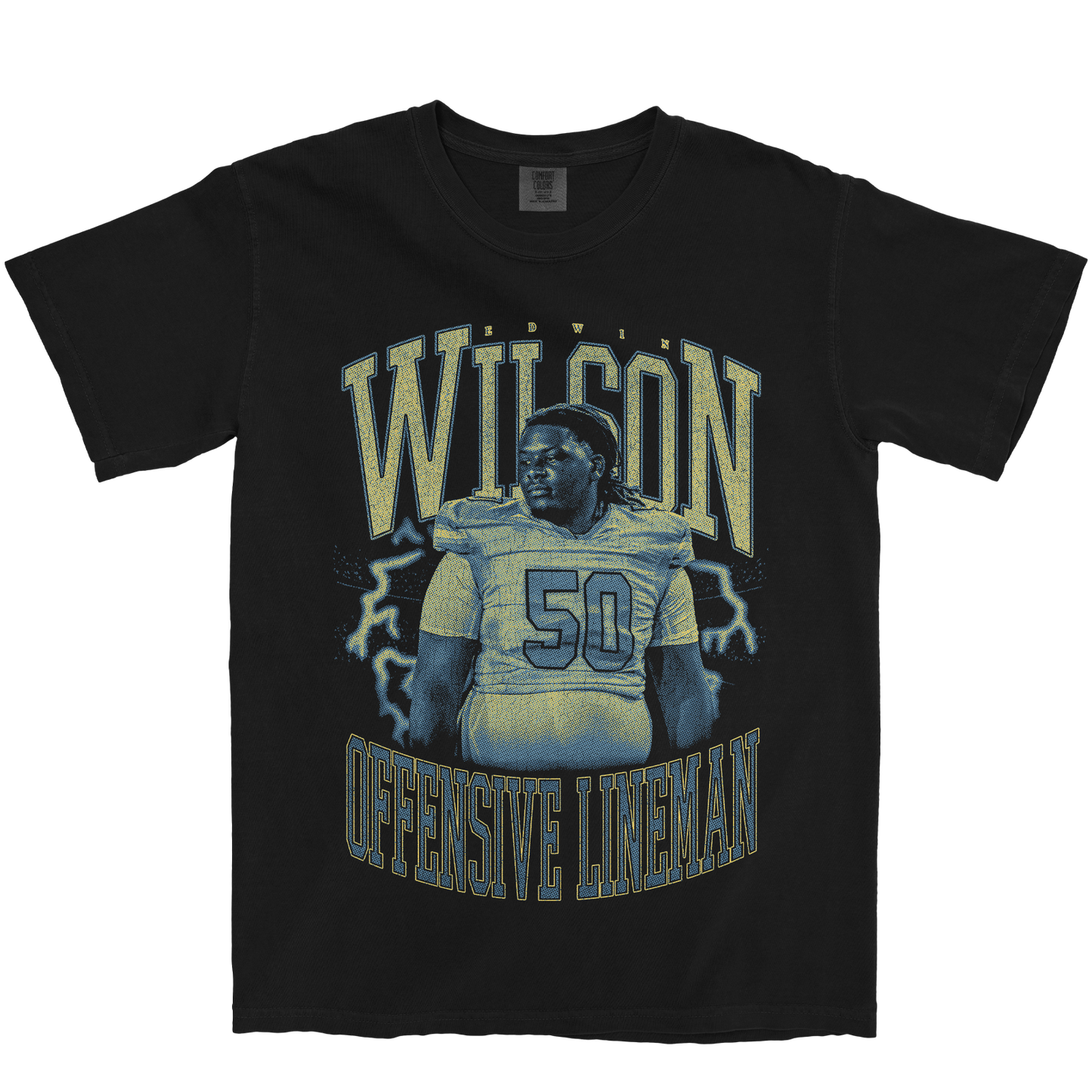 EDWIN WILSON VINTAGE BLACK TEE