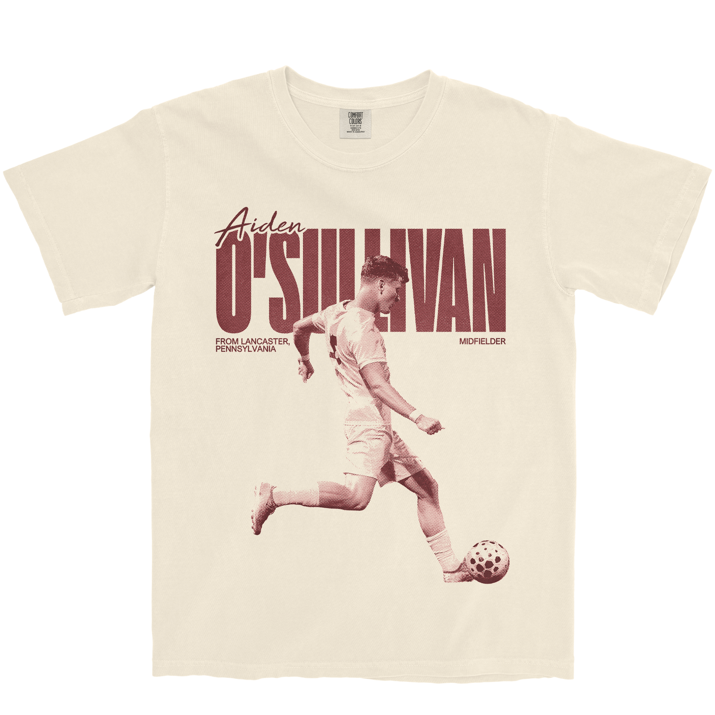 AIDEN O'SULLIVAN VINTAGE IVORY TEE