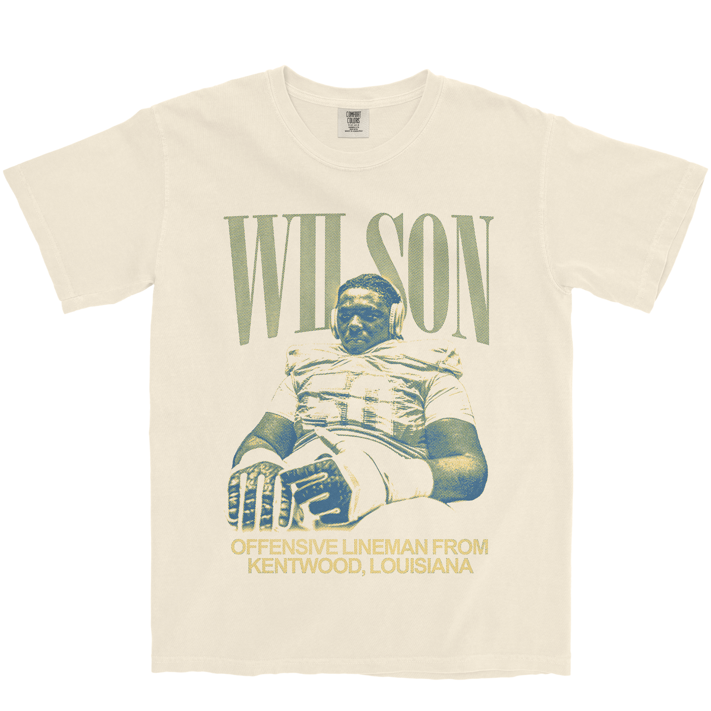 EDWIN WILSON VINTAGE IVORY TEE
