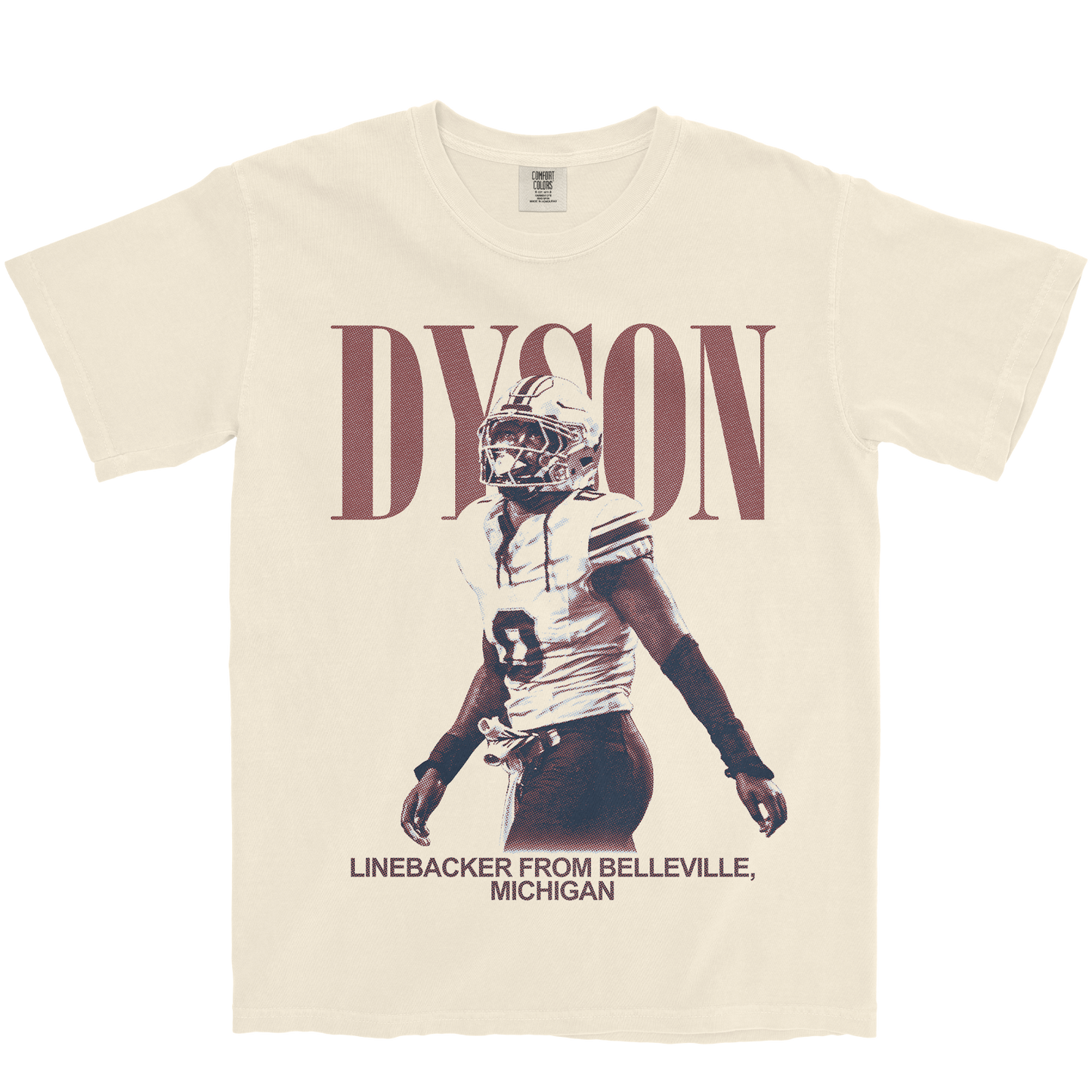 CAM DYSON VINTAGE IVORY TEE
