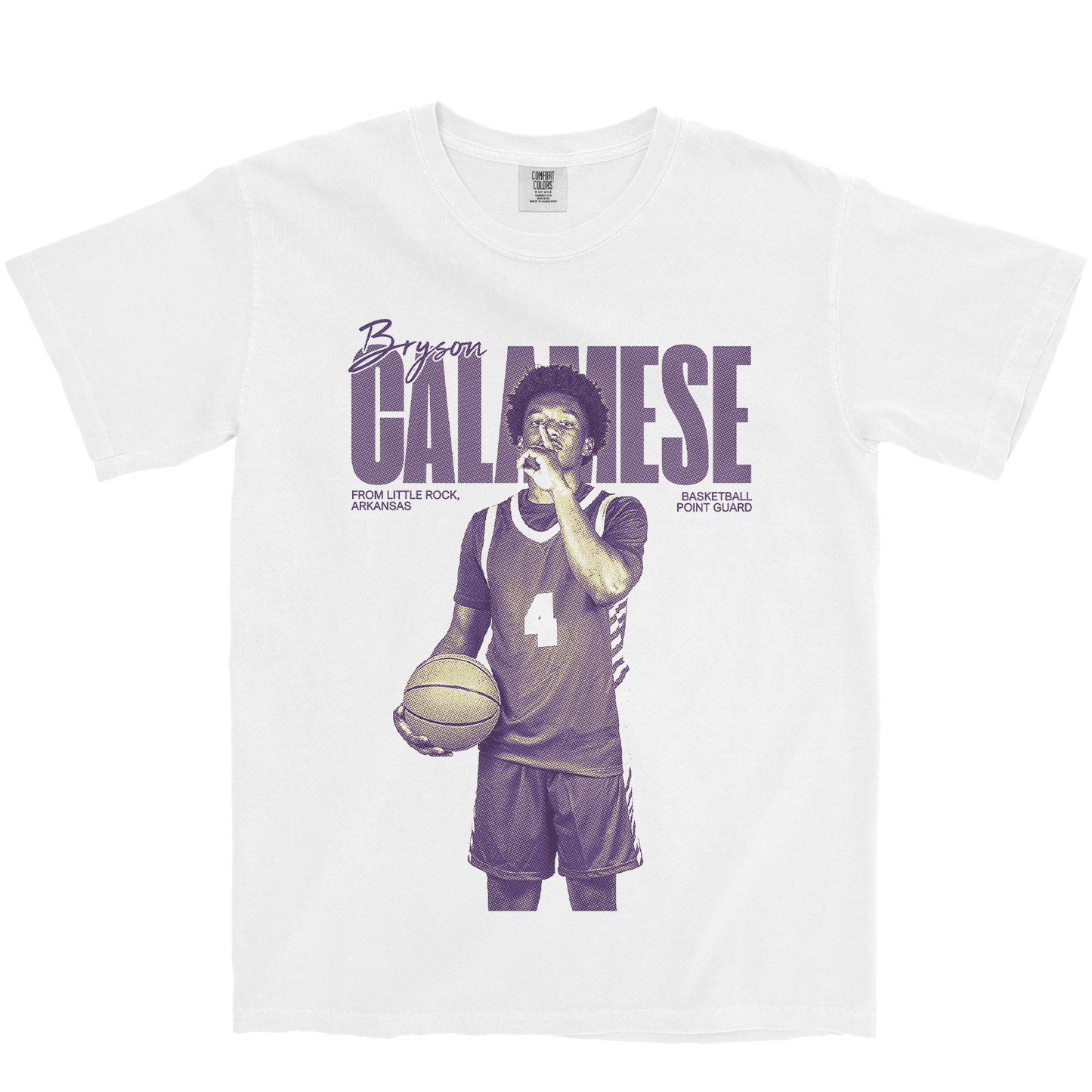 BRYSON CALAMESE VINTAGE WHITE TEE