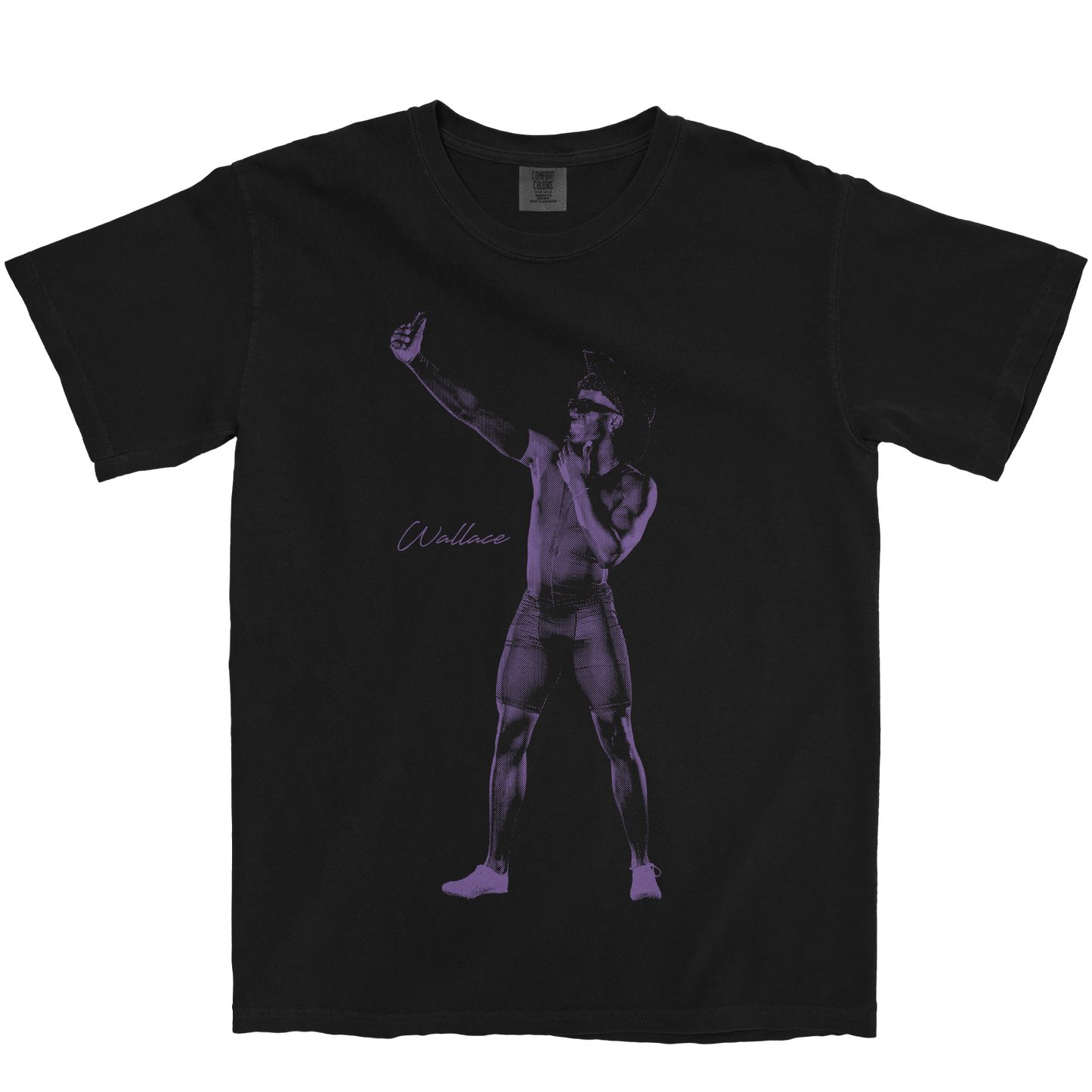 JEREMIAH WALLACE SIGNATURE BLACK TEE