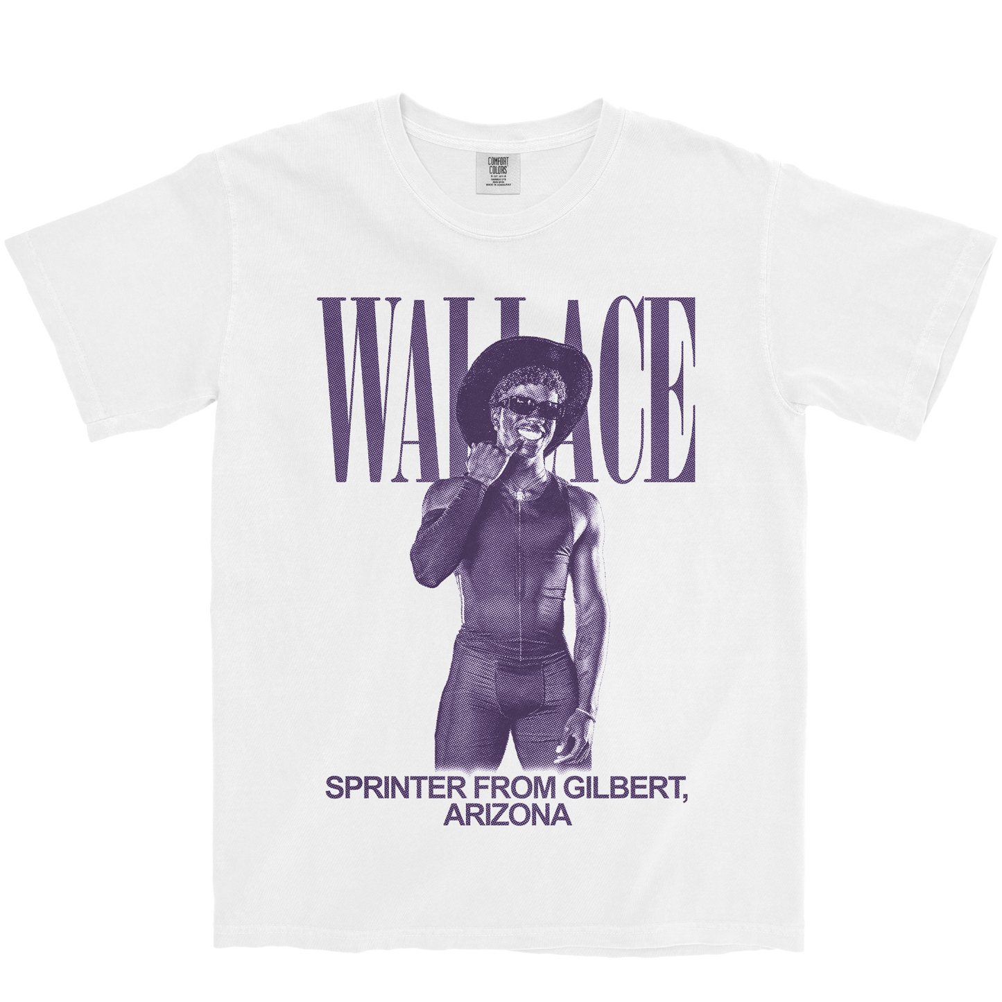 JEREMIAH WALLACE VINTAGE WHITE TEE