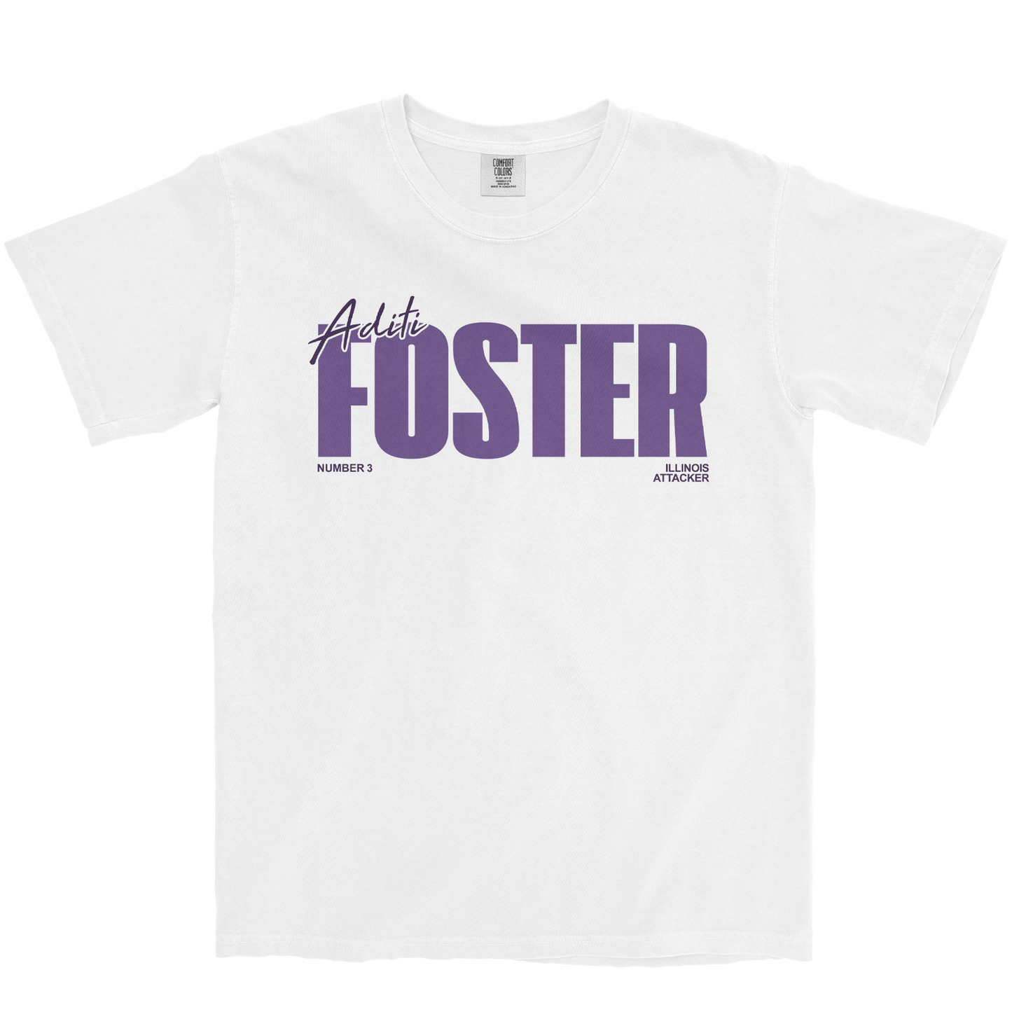 ADITI FOSTER CLASSIC WHITE TEE