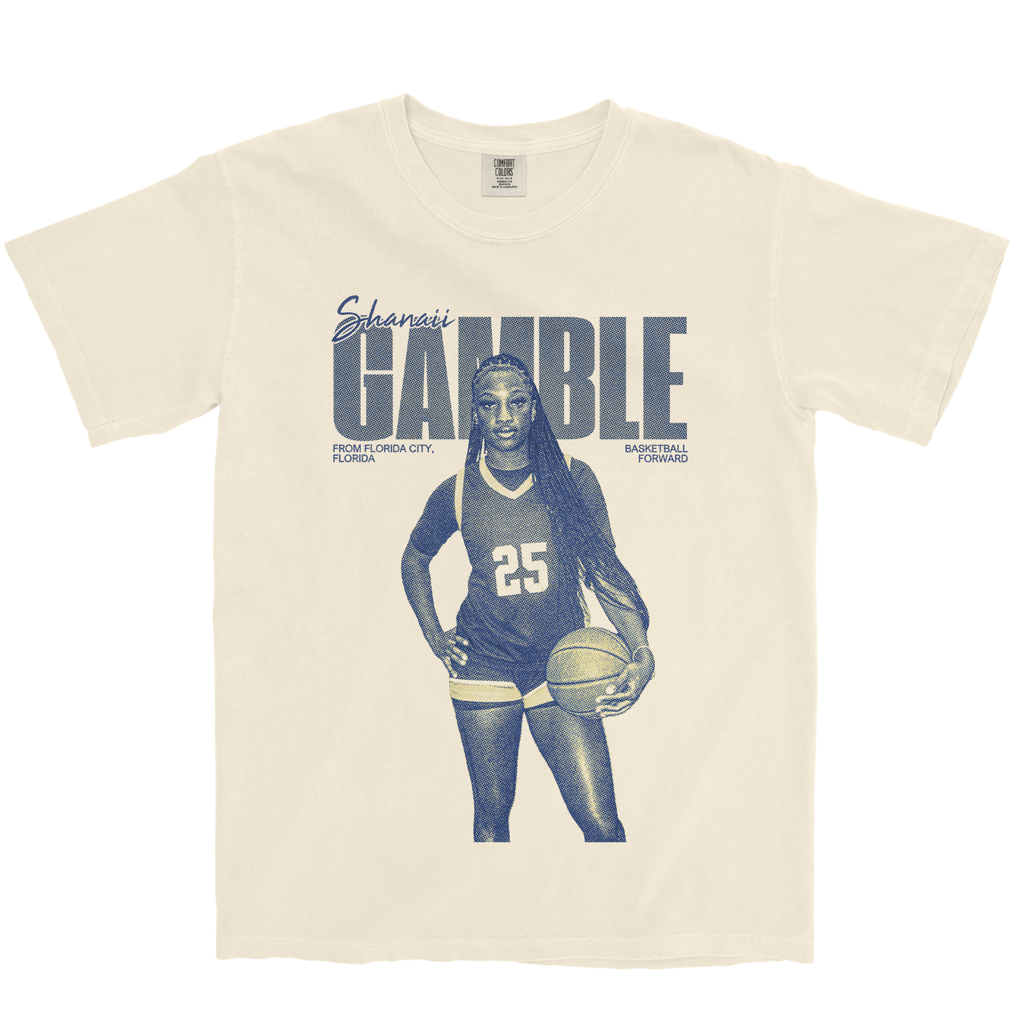 SHANAII GAMBLE VINTAGE IVORY TEE
