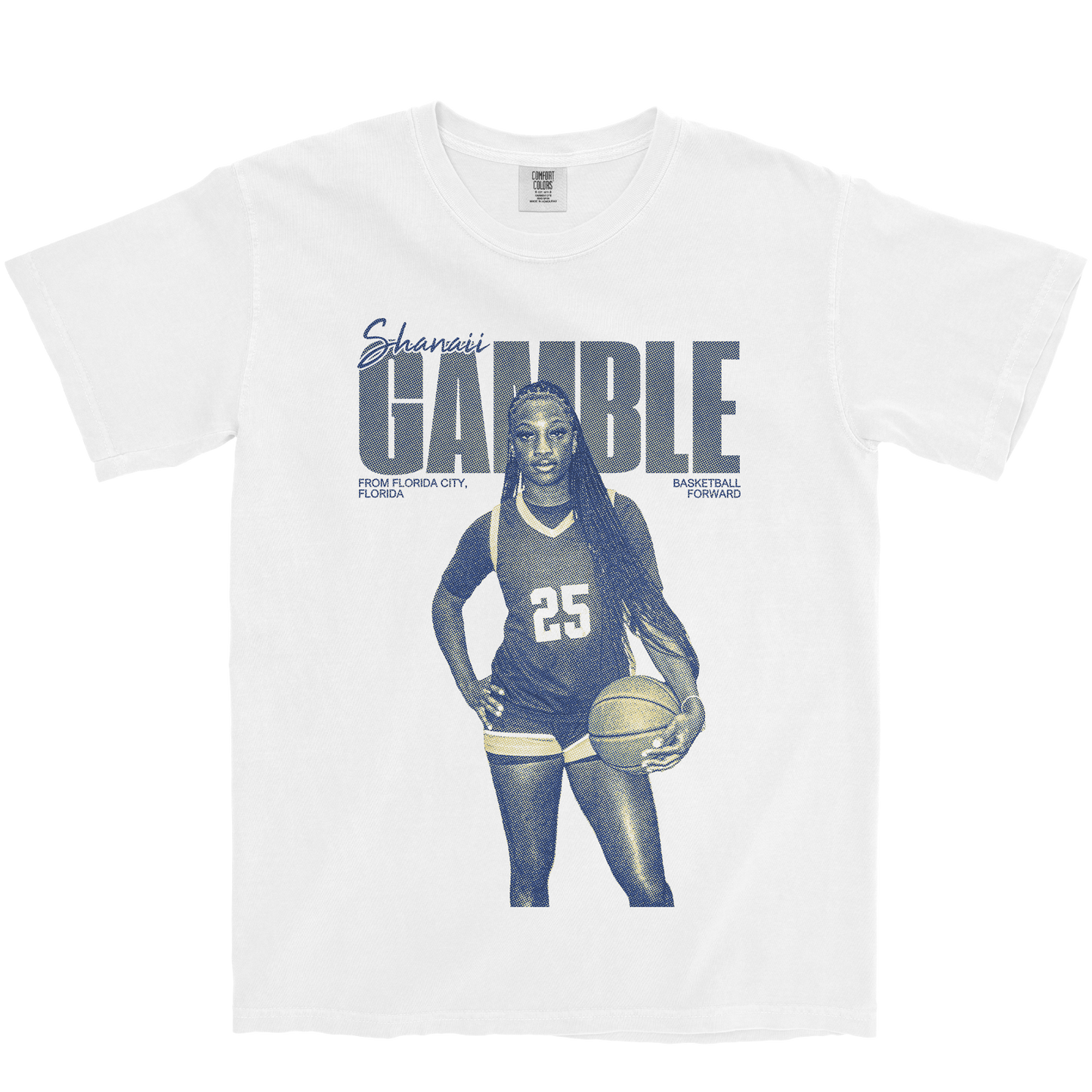 SHANAII GAMBLE VINTAGE WHITE TEE
