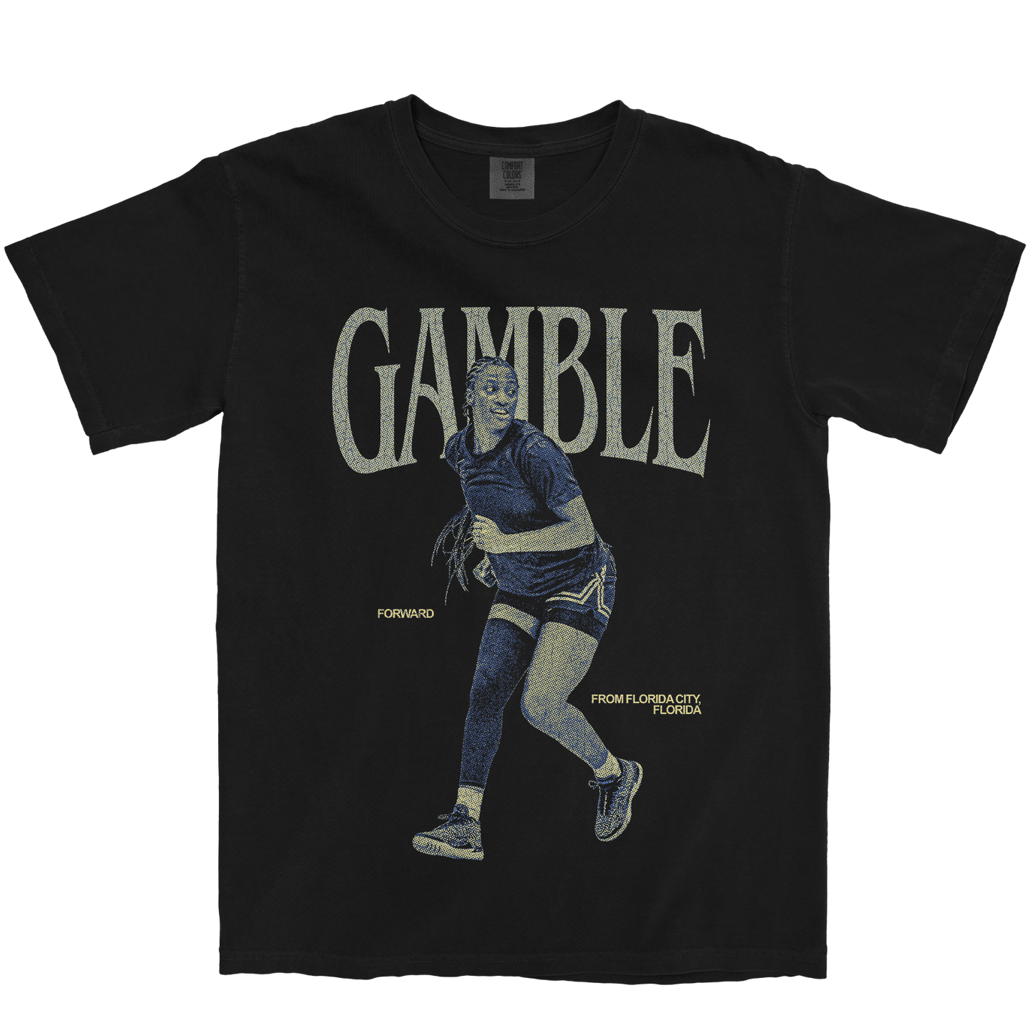 SHANAII GAMBLE VINTAGE BLACK TEE