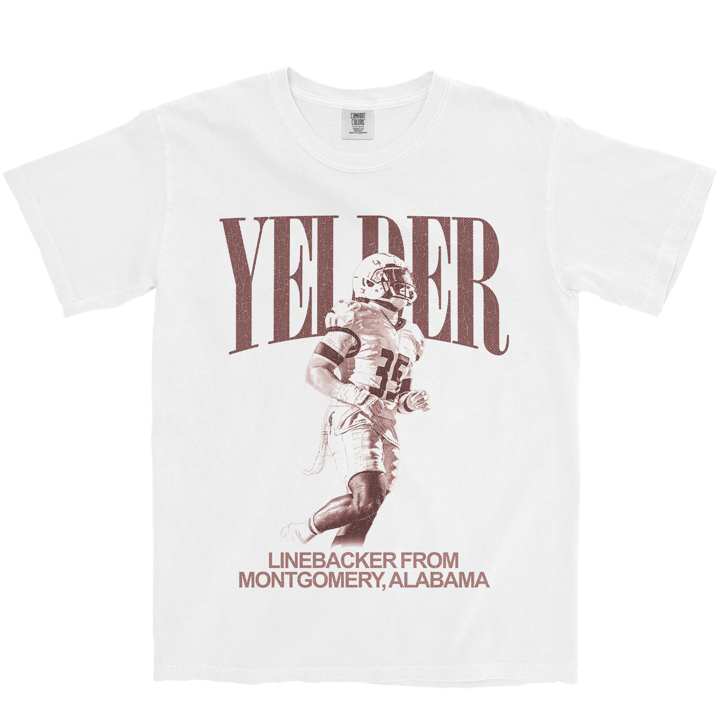 AUSTIN YELDER VINTAGE WHITE TEE